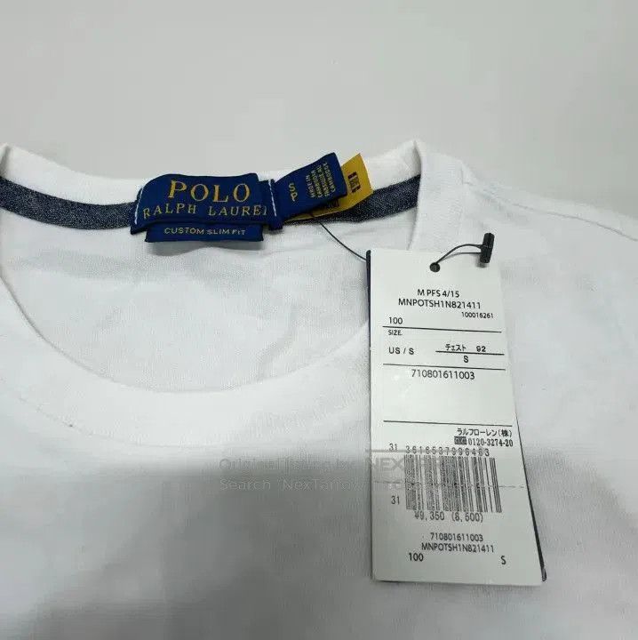 Polo Ralph Lauren Polo Ralph Lauren Chest Pocket Short Sleeve T. Size US S / EU 44-46 / 1 - 4 Thumbnail