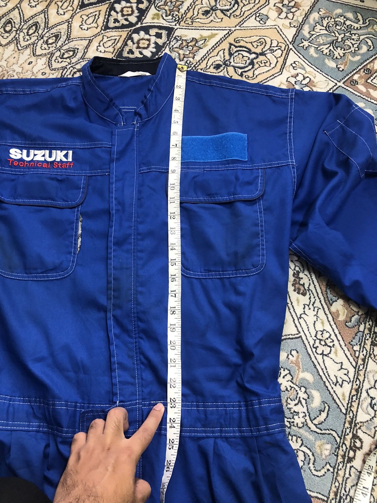 Vintage Vintage Suzuki Racing Technical Team Coverall/Jumpsuit Size US XL / EU 56 / 4 - 23 Thumbnail