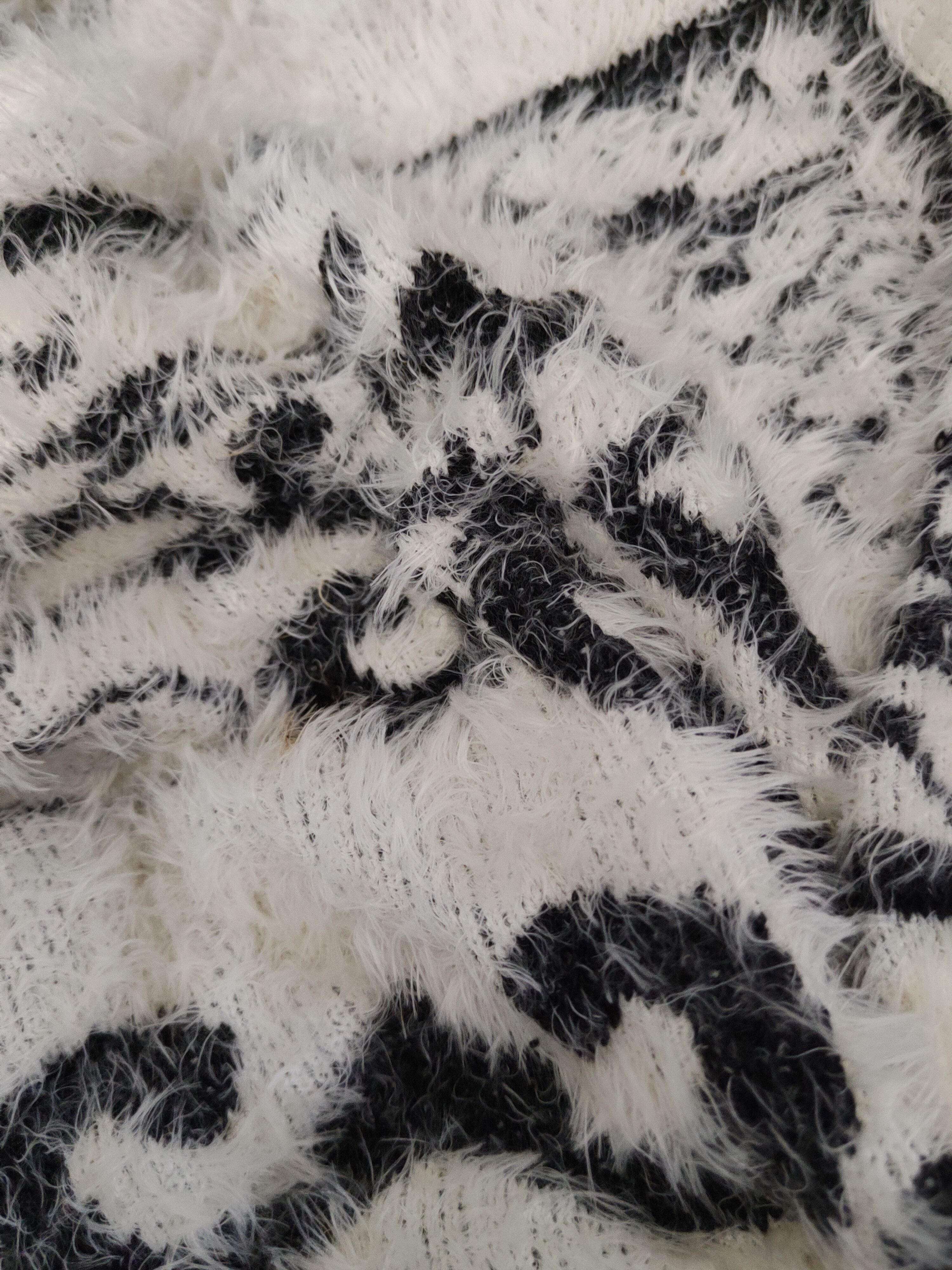 Japanese Brand Japanese Brand Ivory Shag Shaggy Fur Mohair Knitwear #W1947 Size S / US 4 / IT 40 - 10 Thumbnail