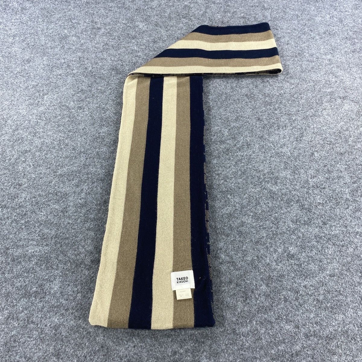 Japanese Brand × Takeo Kikuchi Takeo Kikuchi Scarf # Muffler # Neckwear # D563 Size ONE SIZE - 6 Thumbnail