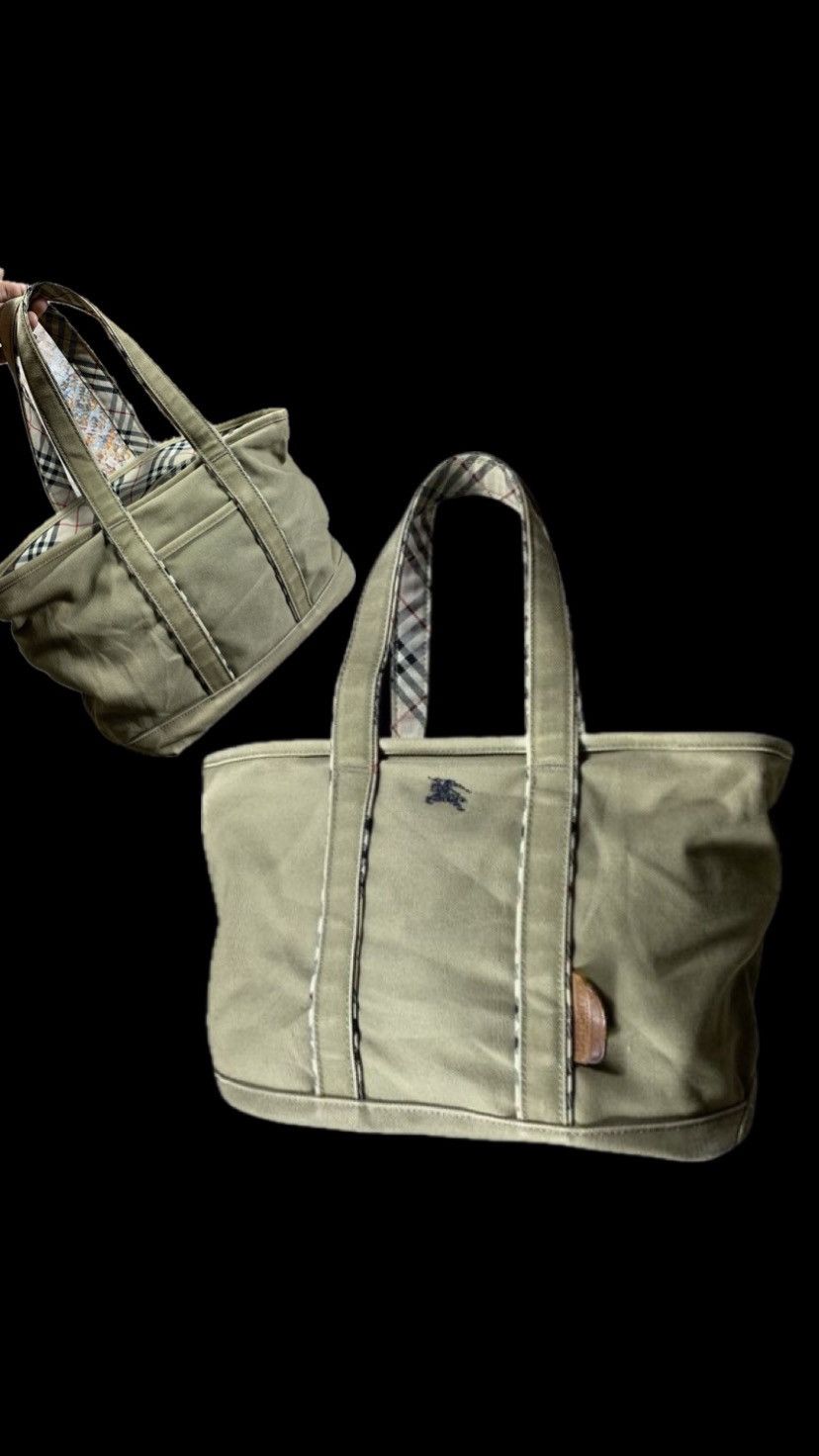 Burberry Vintage Burberrys Kanvas Tote Bags Size ONE SIZE - 1 Thumbnail