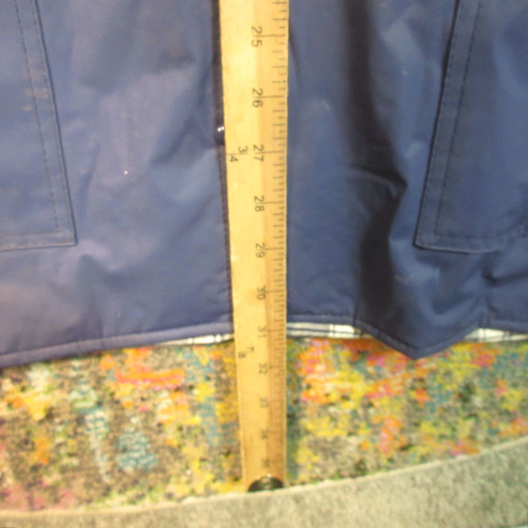Vintage VINTAGE Misty Harbor PVC Rain Jacket Men M Blue Hooded Insulated Lined Full Zip Waterproof Casual Traveled 42 in Chest Mens Jacket Size US M / EU 48-50 / 2 - 6 Thumbnail