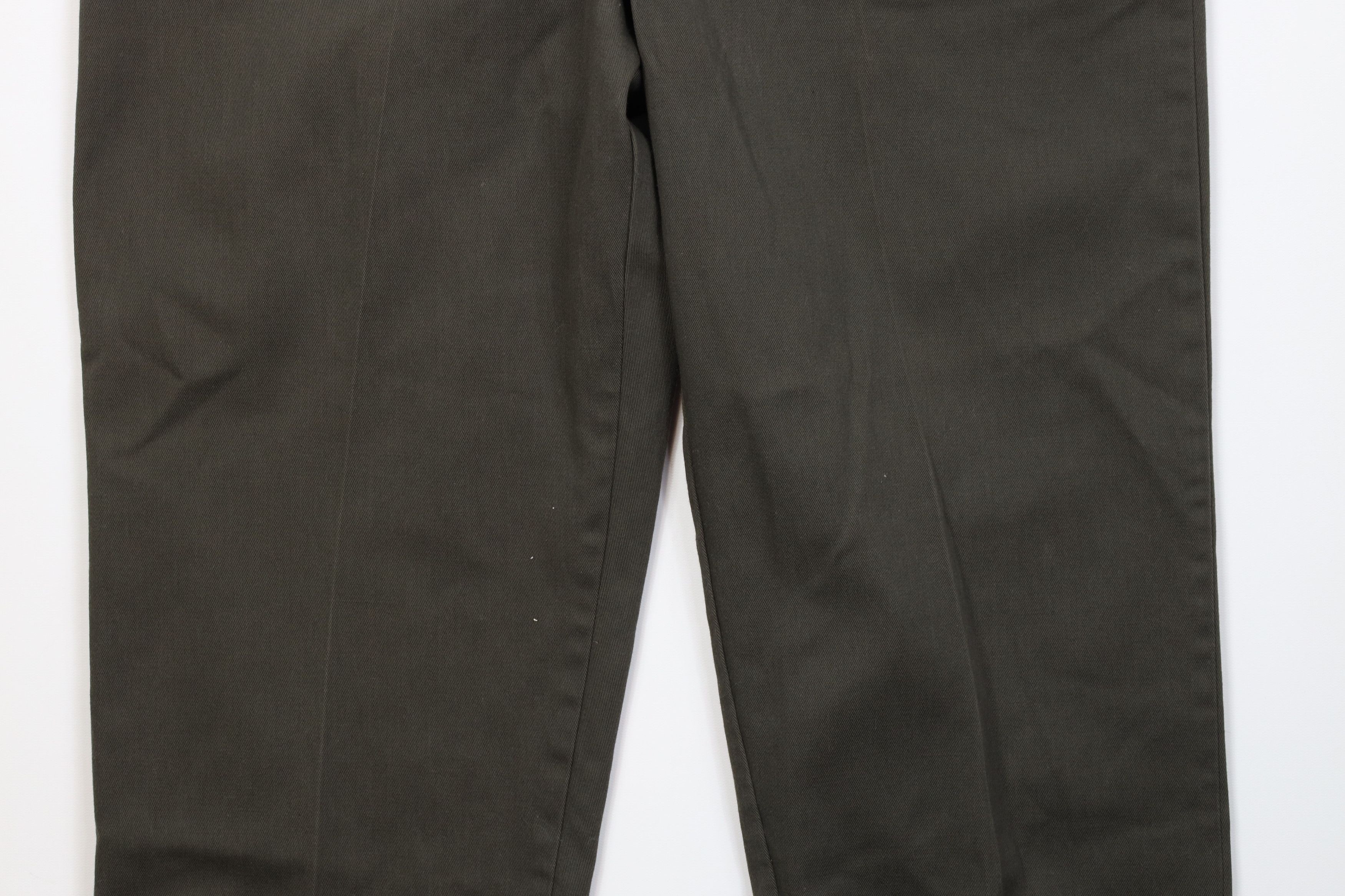 Dickies Vintage 60s Dickies Wide Leg Workwear Pants Green USA Size US 36 / EU 52 - 4 Thumbnail
