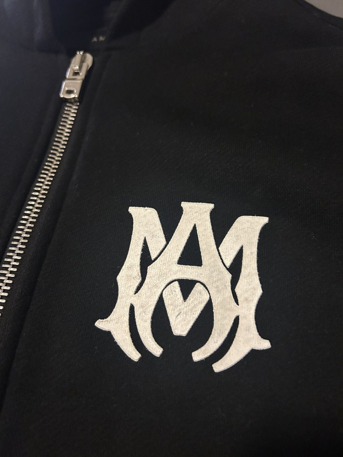 Amiri Black Amiri MA Core Zip Up Size US M / EU 48-50 / 2 - 3 Thumbnail