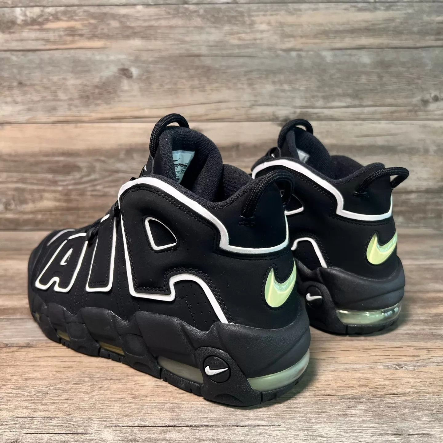 Nike Nike AirMoreUptempo 414962-002 Black/White 41 99new Size US 8 / EU 41 - 4 Thumbnail