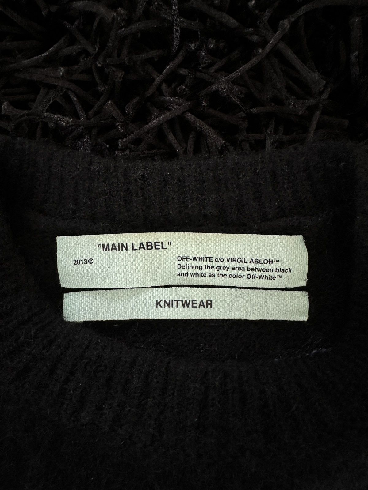 Off-White Off-White Mohair Size US M / EU 48-50 / 2 - 4 Thumbnail