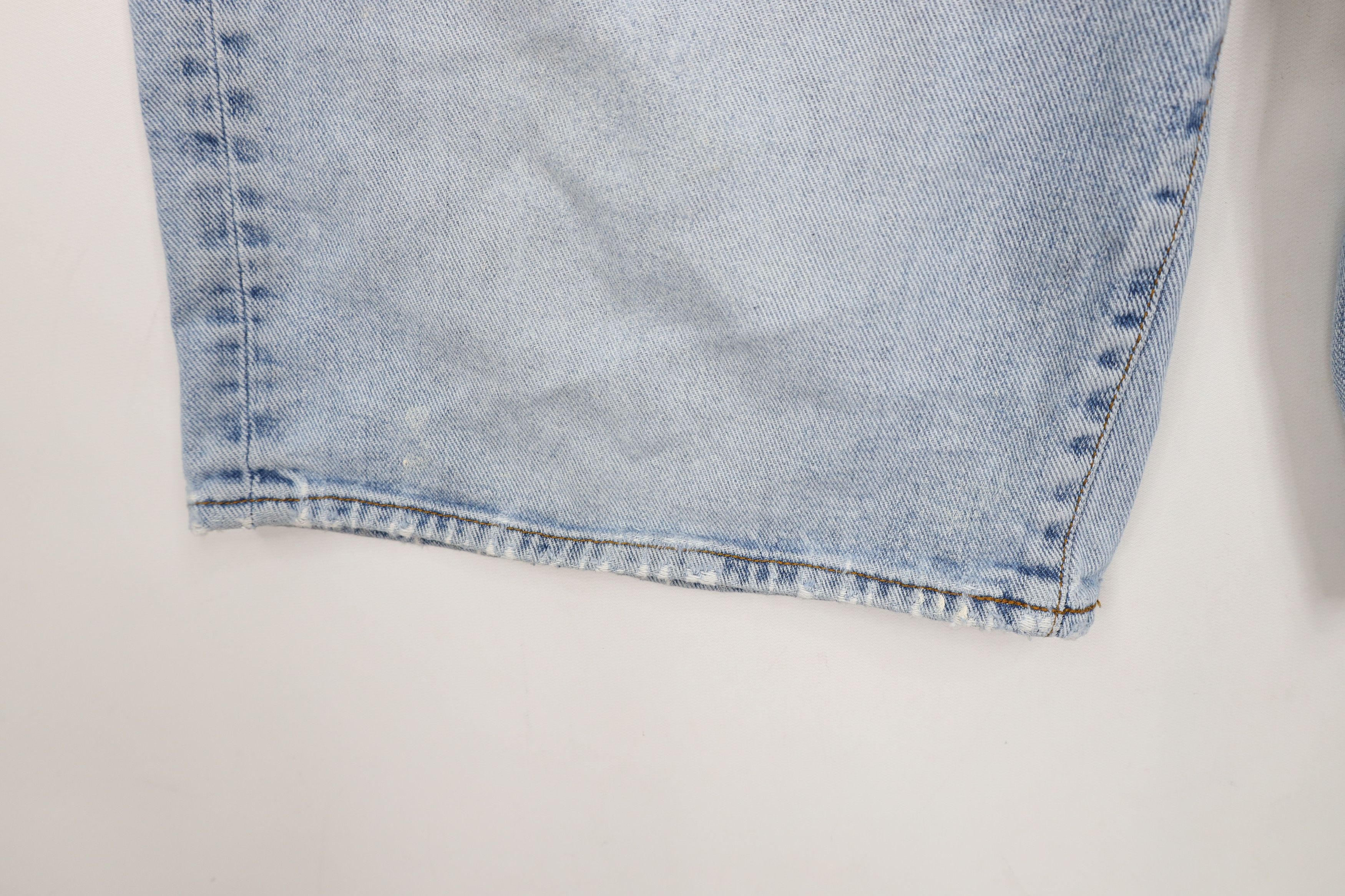 Nautica Vintage 90s Nautica Spell Out Baggy Denim Jean Shorts Jorts Size US 32 / EU 48 - 6 Thumbnail