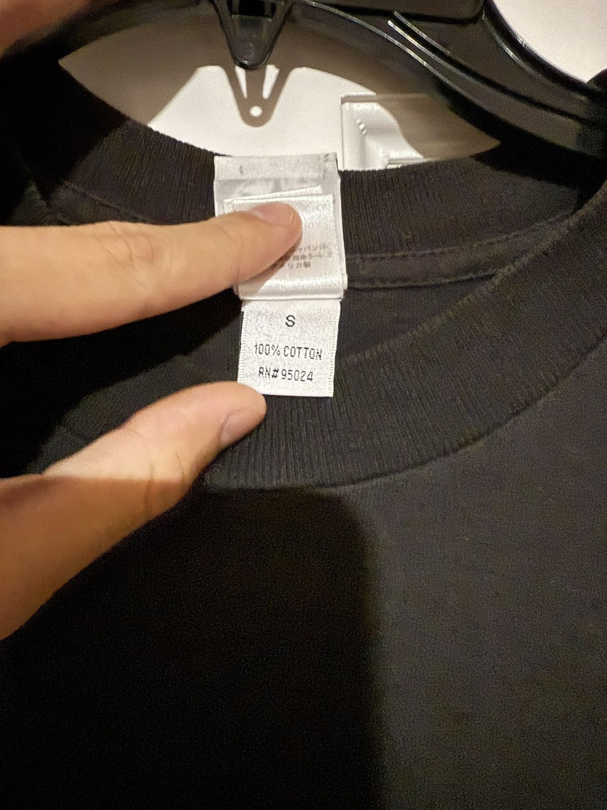 Chrome Hearts Chrome Hearts Black Cracked Logo T-shirt Size US S / EU 44-46 / 1 - 8 Thumbnail