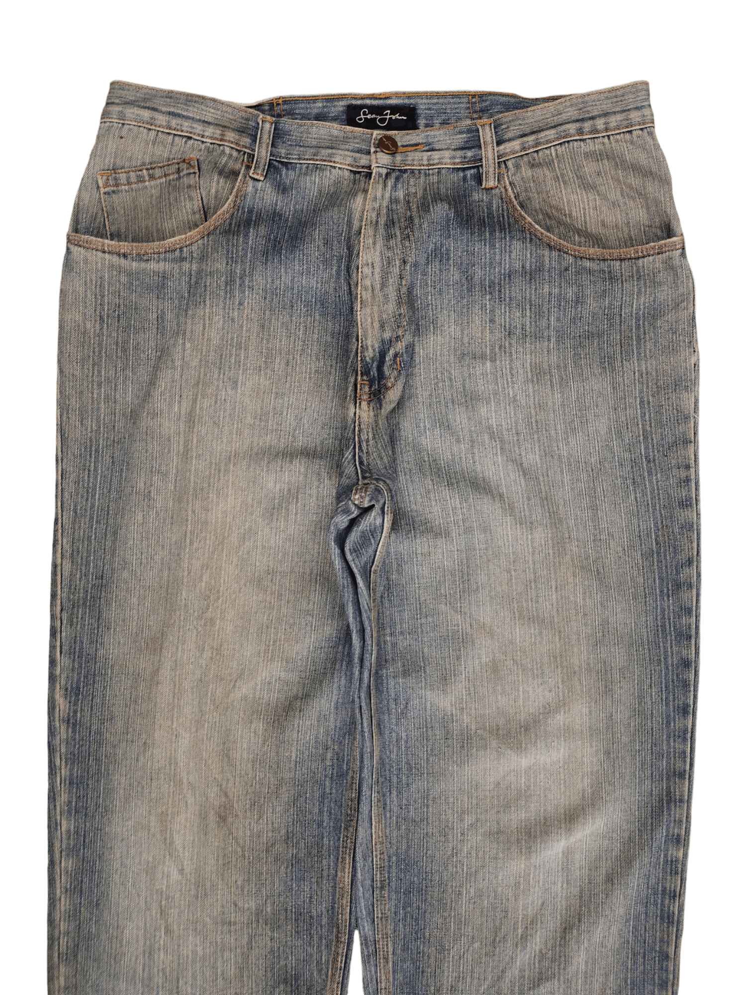 Sean John Sean John Embroidered Wide Leg Denim Y2k Jnco Baggy Jeans Size US 38 / EU 54 - 9 Thumbnail