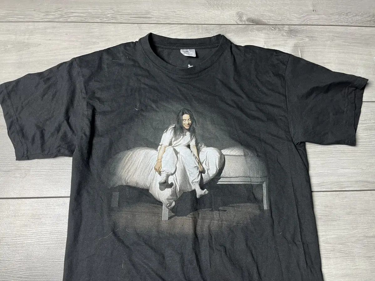 Billie Eilish Billi Elish Tshirt band tee rap size Small Size US S / EU 44-46 / 1 - 3 Thumbnail