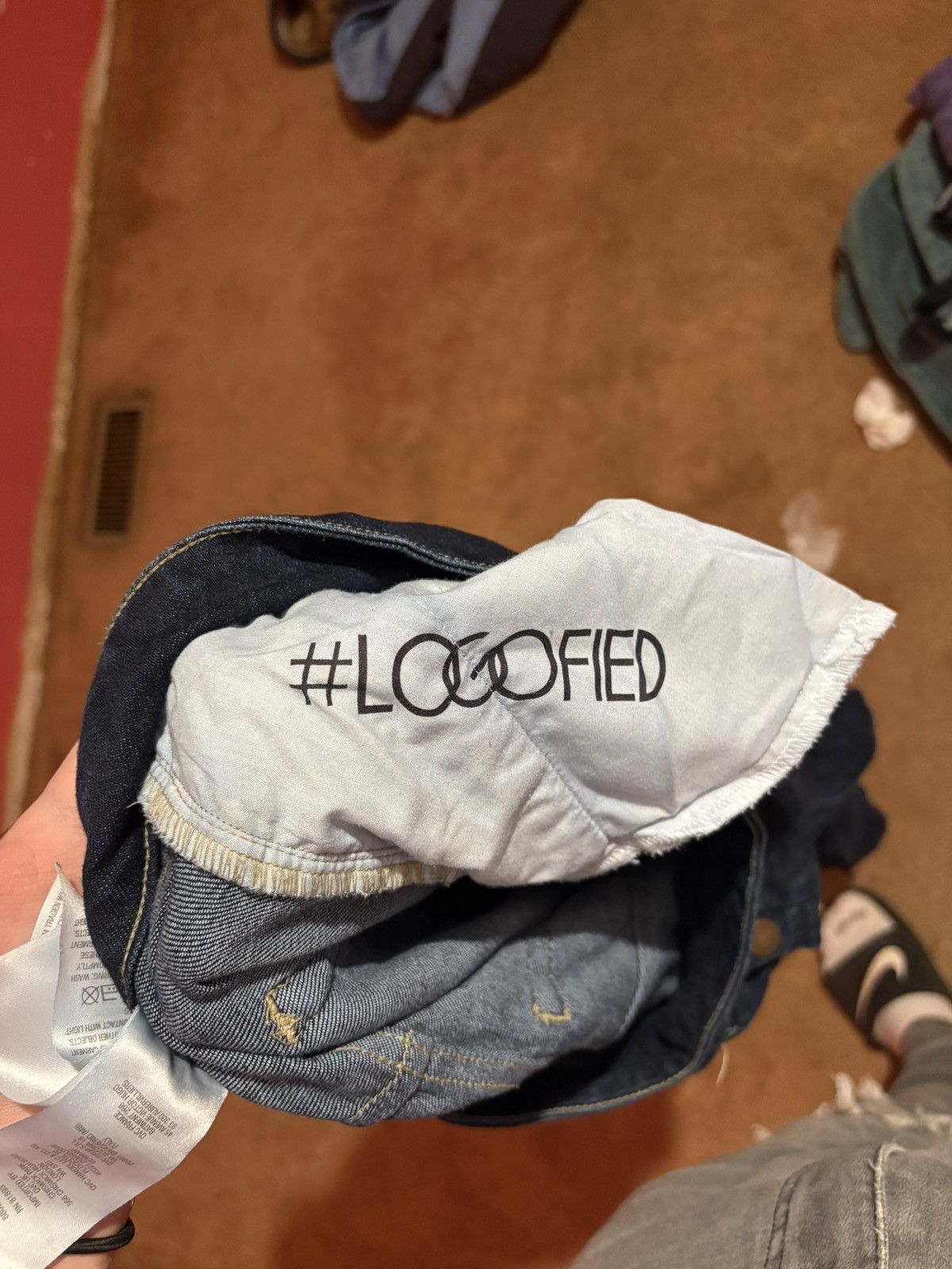 Other LOGO “navy blue jeans” Size US 30 / EU 46 - 4 Thumbnail
