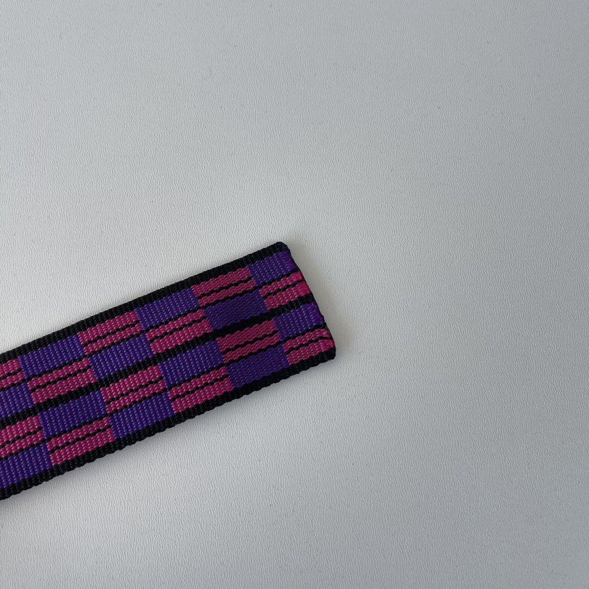 Mammut Mammut Vintage 90’s Cotton Belt Purple/Pink/Black Outdoor Size ONE SIZE - 6 Thumbnail