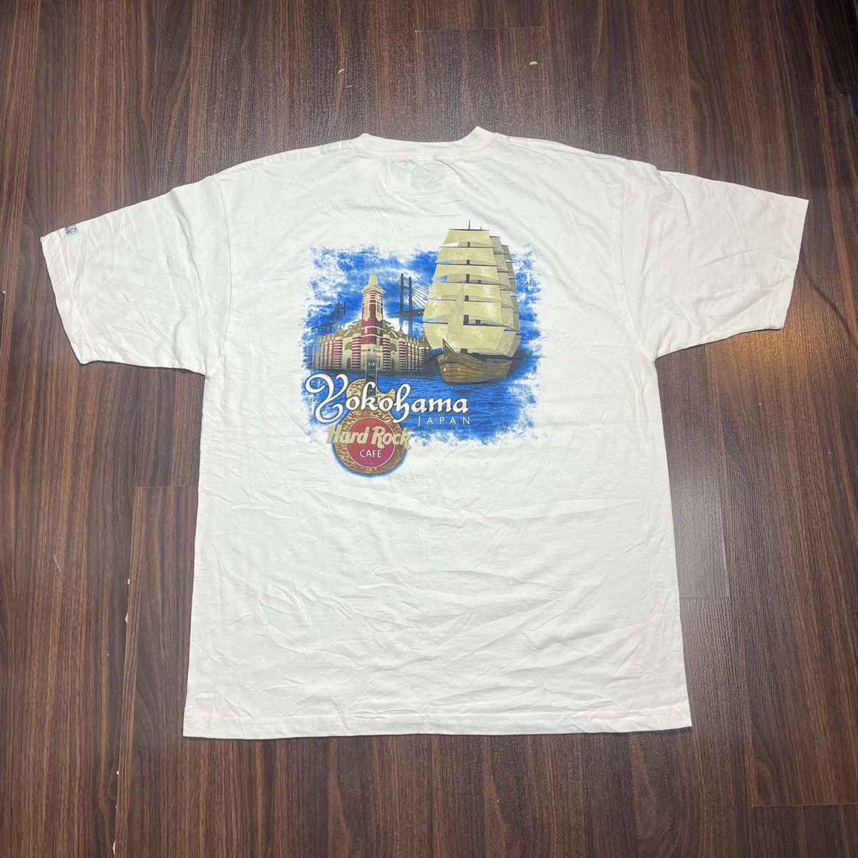 Hard Rock Cafe Vintage Hard Rock Cafe Yokohama Heavy Tee XL Size US XL / EU 56 / 4 - 1 Thumbnail