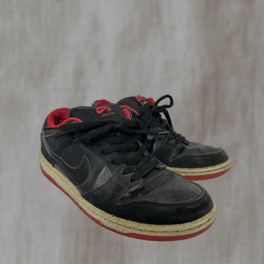 Nike Nike SB Dunk Low Pro Black Cement 2015 Retro Mens Shoe Size 9.5 Size US 10 / EU 43 - 1 Thumbnail
