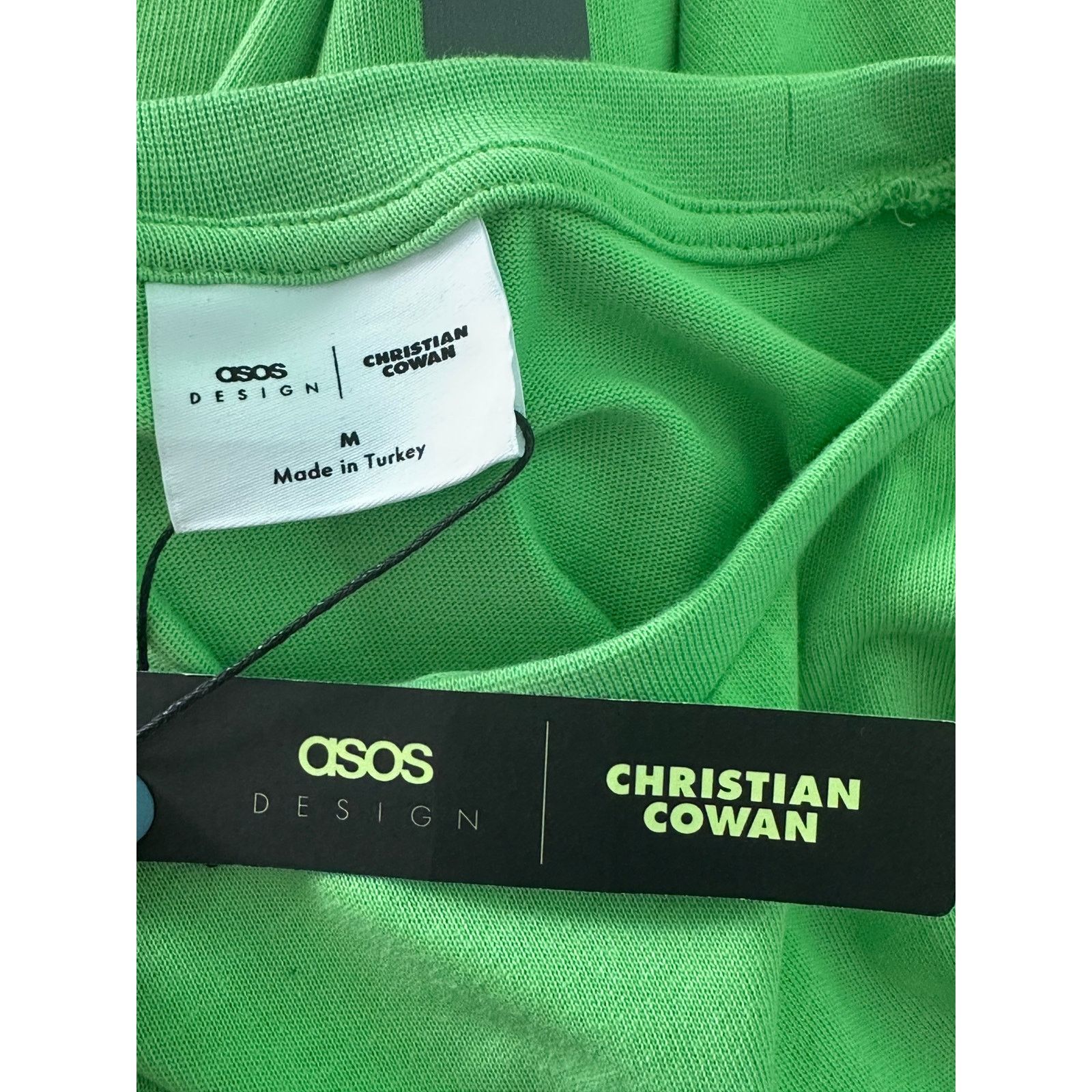 CHRISTIAN COWAN ASOS Christian Cowan green short sleeves tee size Medium Size US M / EU 48-50 / 2 - 3 Thumbnail