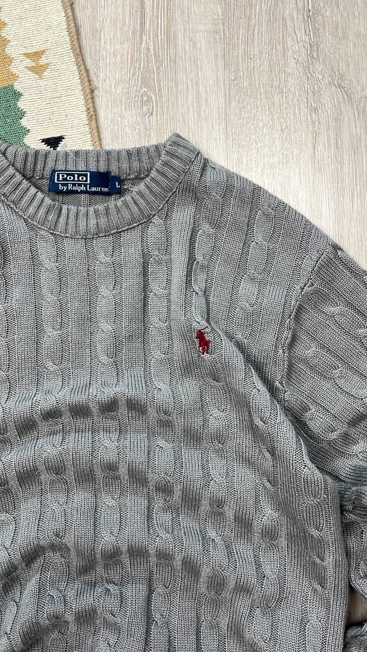 Japanese Brand × Polo Ralph Lauren × Vintage Vintage Polo Ralph Lauren Y2K Knitted Sweater Size US L / EU 52-54 / 3 - 5 Thumbnail