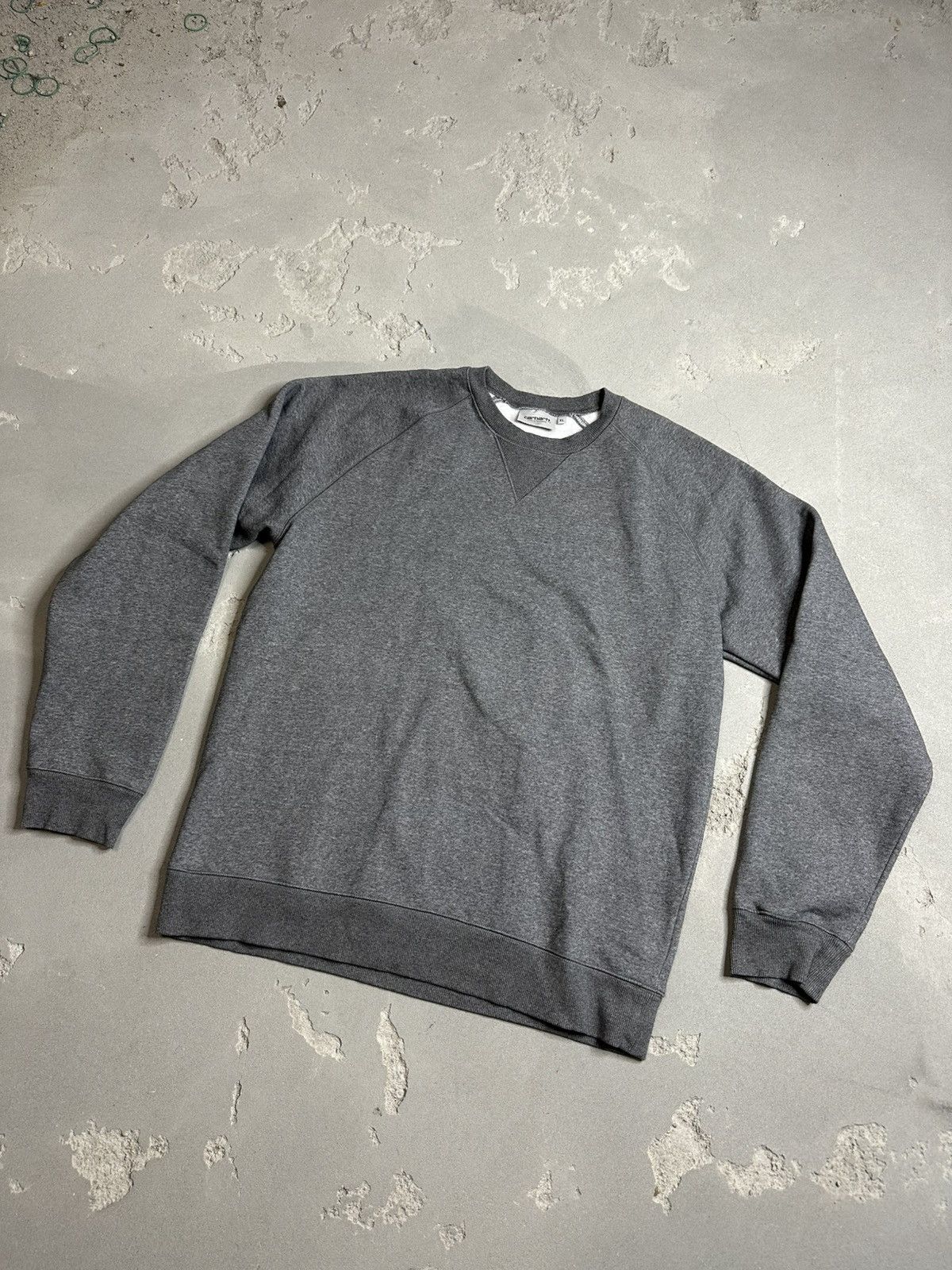 Carhartt × Carhartt Wip Carhartt WIP Chase Sweatshirt Crewneck In gray Size US XL / EU 56 / 4 - 1 Thumbnail
