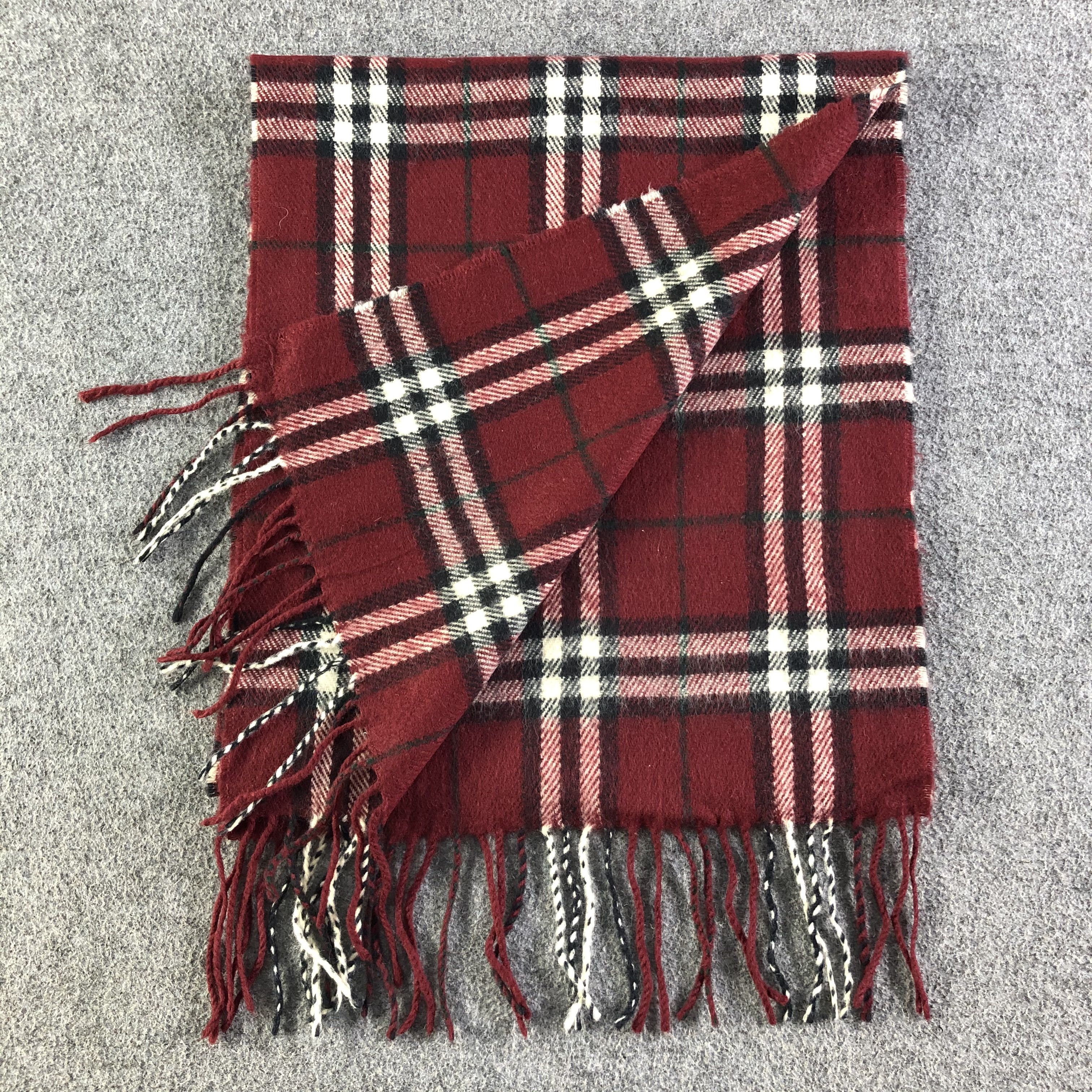 Burberry Burberry Cashmere Scarf / Muffler / Neckwear Size ONE SIZE - 5 Thumbnail
