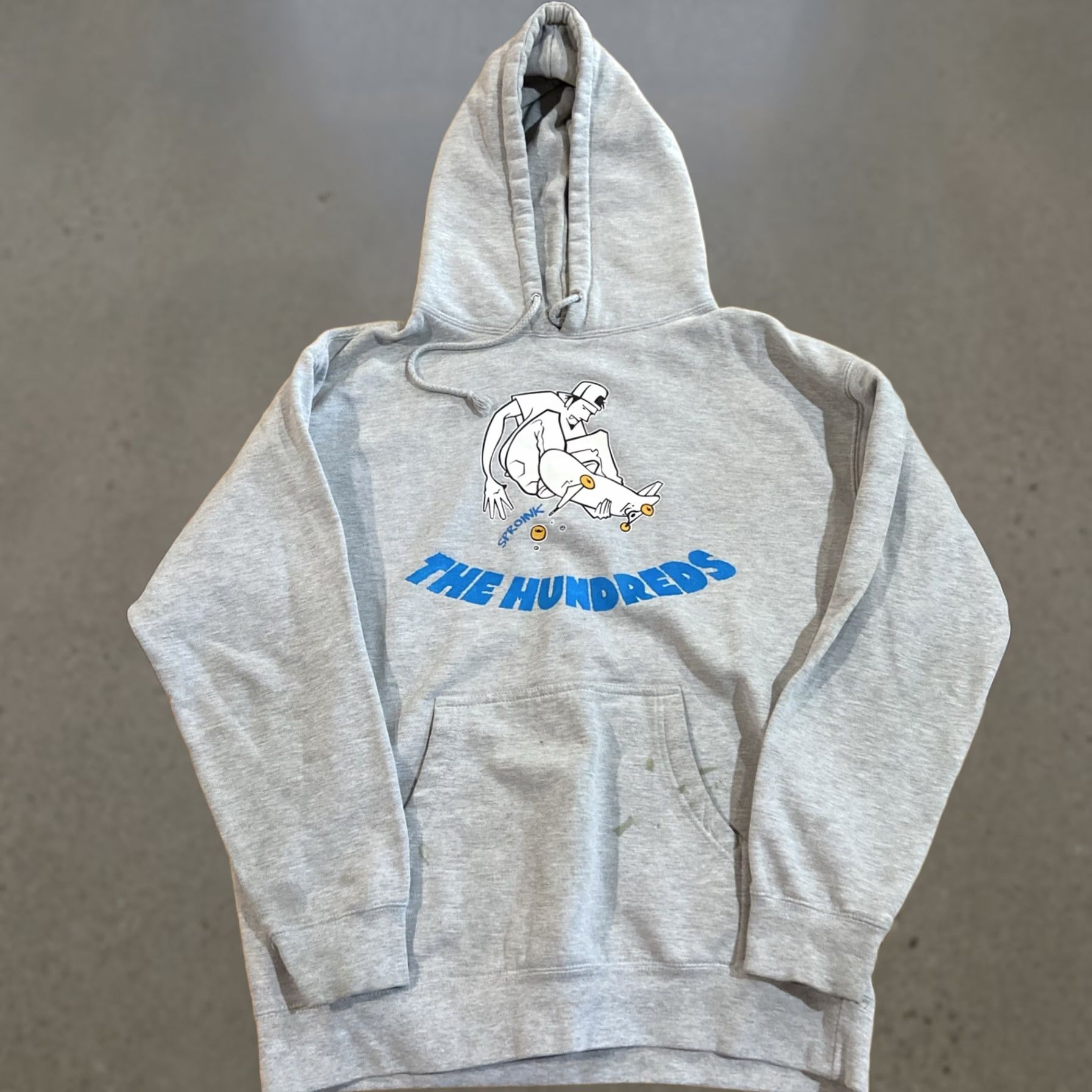 The Hundreds The Hundreds Hoodie Mens L Gray Full Zip Pockets Streetwear Regular Size Large Limited Edition ANDY JENKINS Size US L / EU 52-54 / 3 - 1 Thumbnail