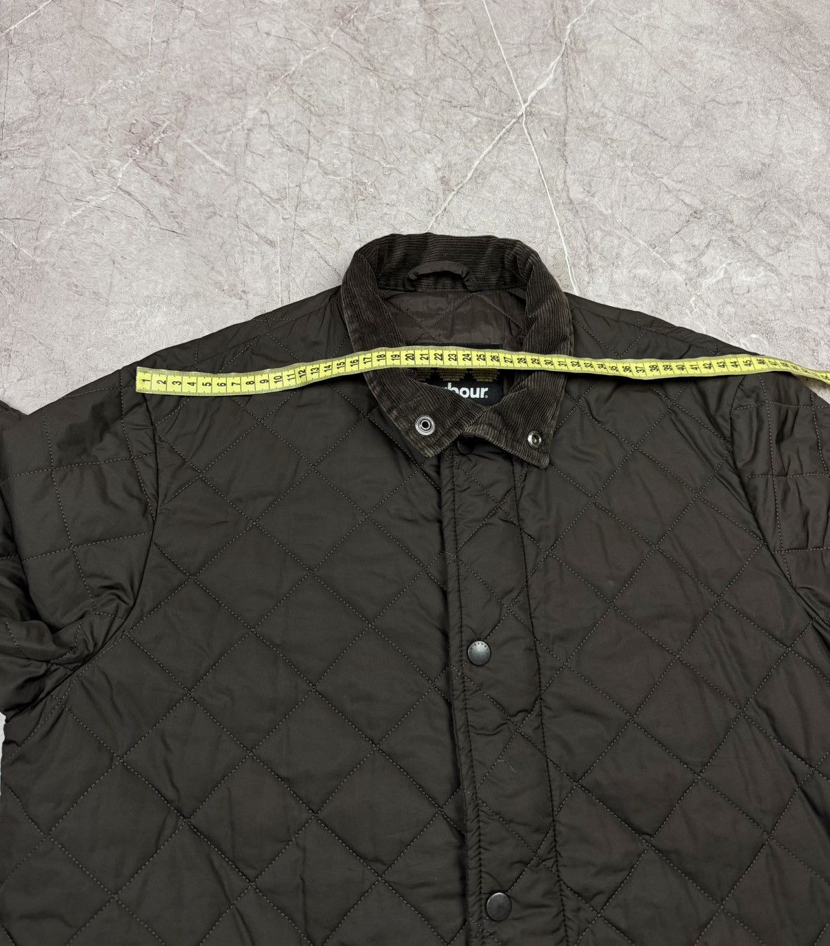 Barbour Vintage Barbour Sportquilt Jacket w/ Leather Trim & Corduroy Size US M / EU 48-50 / 2 - 16 Thumbnail