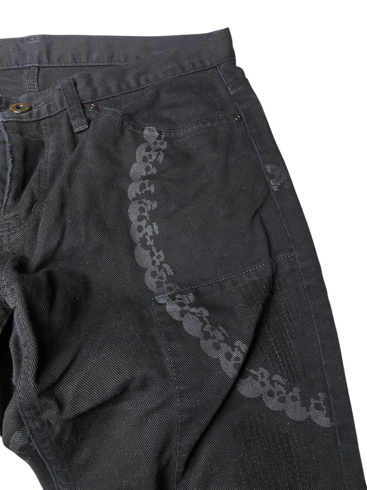Hysteric Glamour 1990's Hysteric Glamour Skull Ring Archive Denim Size US 28 / EU 44 - 5 Thumbnail