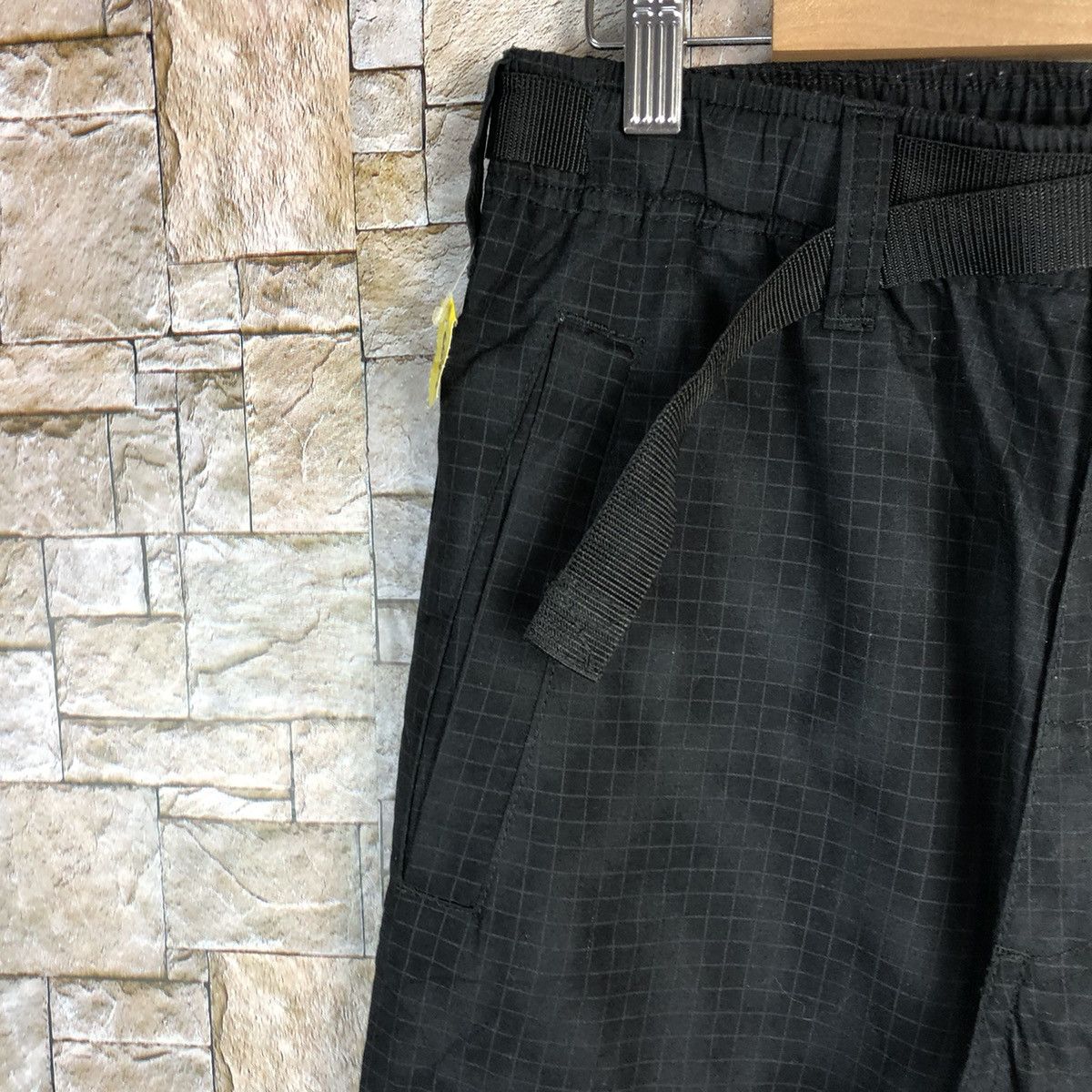 Japanese Brand Anti Label Basic Black Cargo Multipocket Pants #A739 Size US 29 - 8 Thumbnail