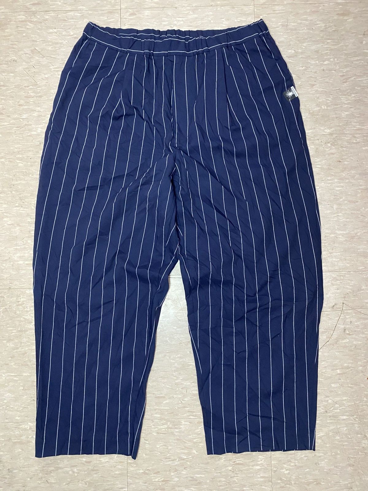 GU × Japanese Brand × Maison MIHARA YASUHIRO Miharayasuhiro X GU baggie stripe pants Size US 35 - 3 Thumbnail