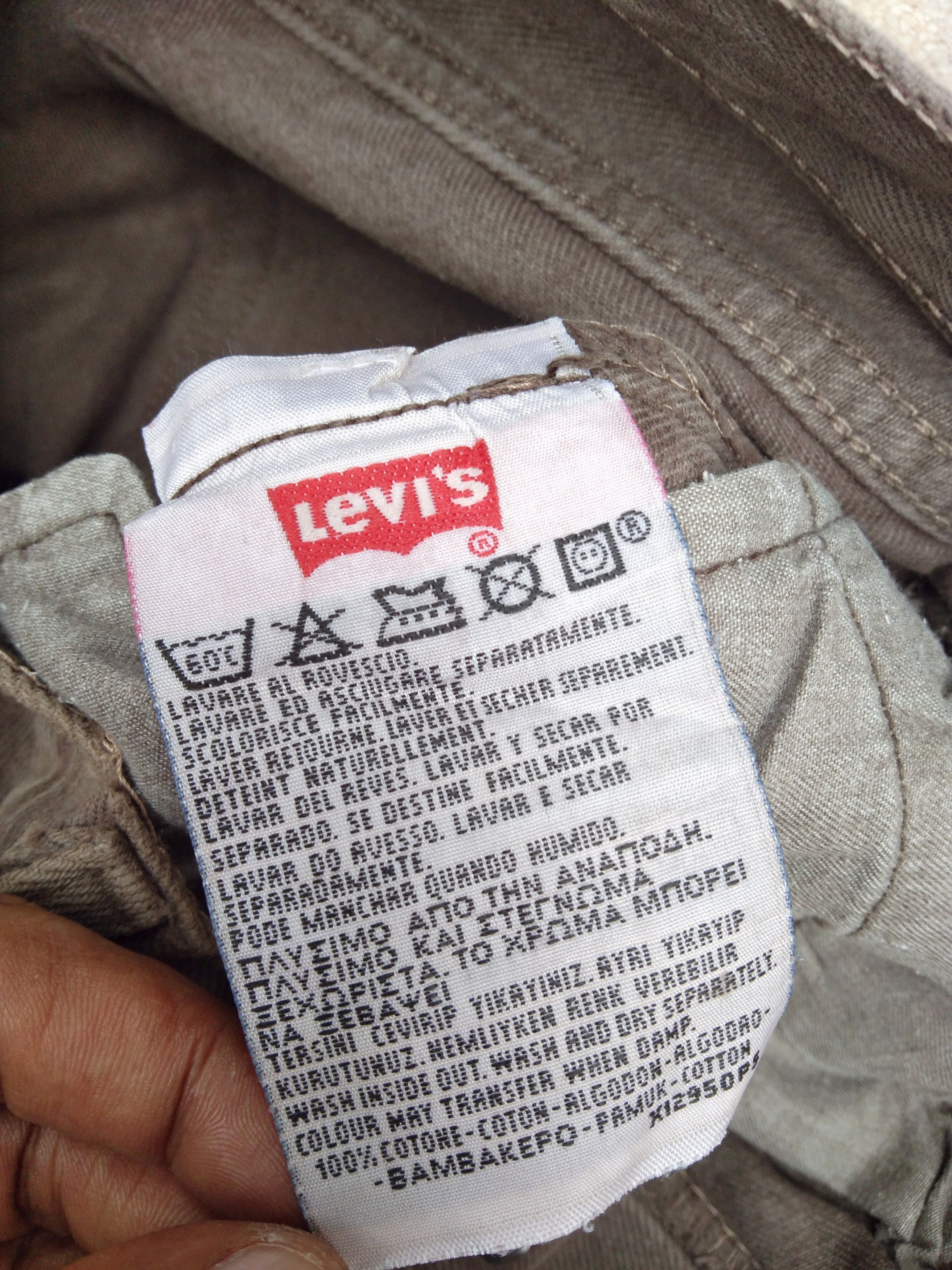 Levi's × Vintage 90s Vintage Levis 501 Earth Tone Distressed Jeans 29x30 Size US 29 - 9 Thumbnail