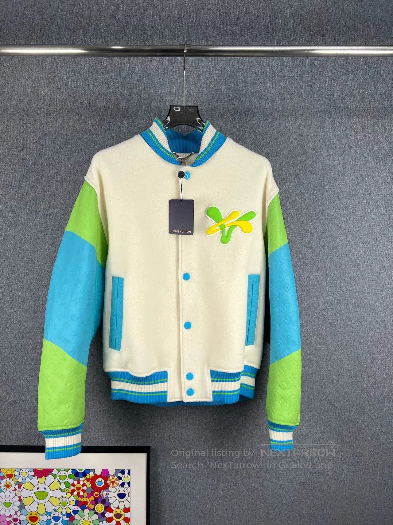 Louis Vuitton Louis Vuitton LV Duck Cartoon Leather Sleeve Jacket. Size US M / EU 48-50 / 2 - 1 Thumbnail