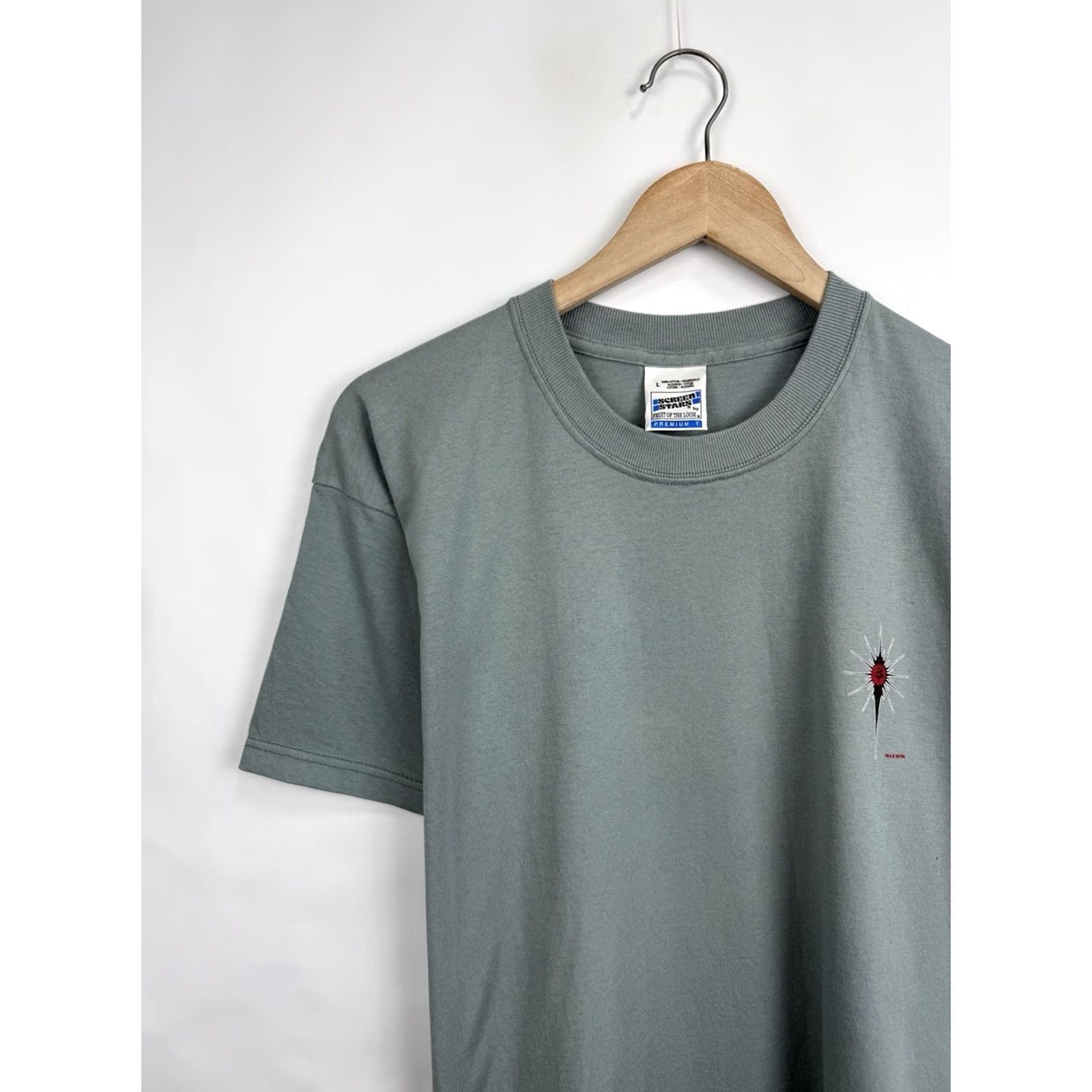 Fruit Of The Loom VINTAGE Buffy The Vampire Slayer FOX TV Show T-Shirt L Mens Green Size US L / EU 52-54 / 3 - 3 Thumbnail