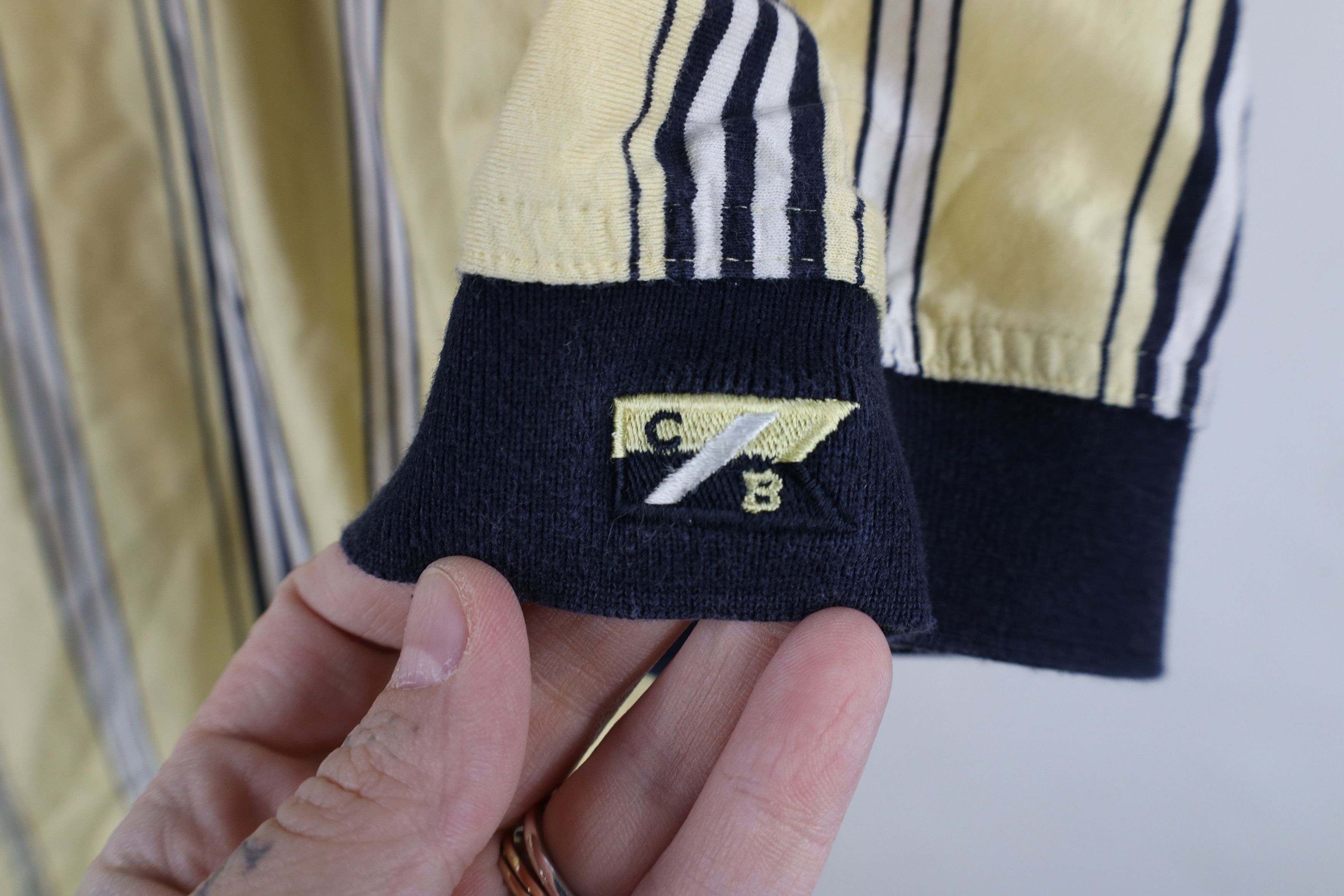 Vintage Vintage 90s Streetwear Block Short Sleeve Golf Polo Shirt Size US XL / EU 56 / 4 - 4 Thumbnail