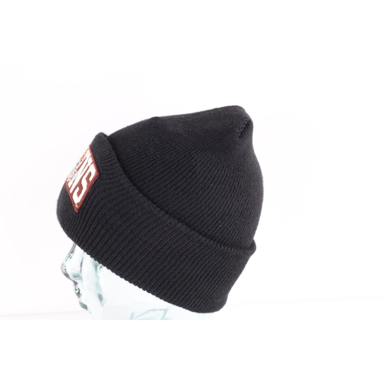 Vintage Vintage 90s Cleveland Browns Football Knit Winter Beanie Hat Size ONE SIZE - 3 Thumbnail