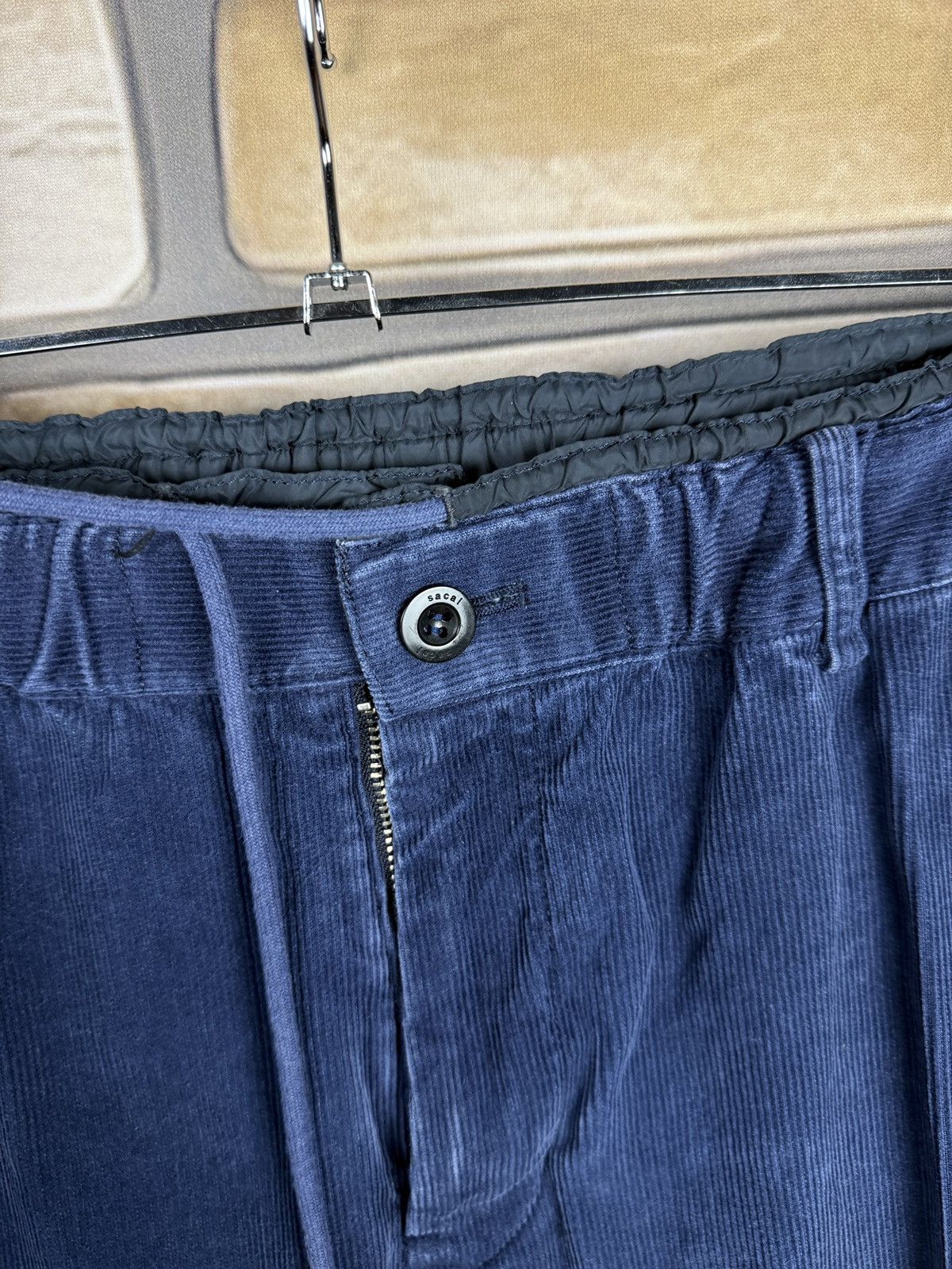 Sacai Very rare sacai velvet chino pants Size US 33 - 4 Thumbnail