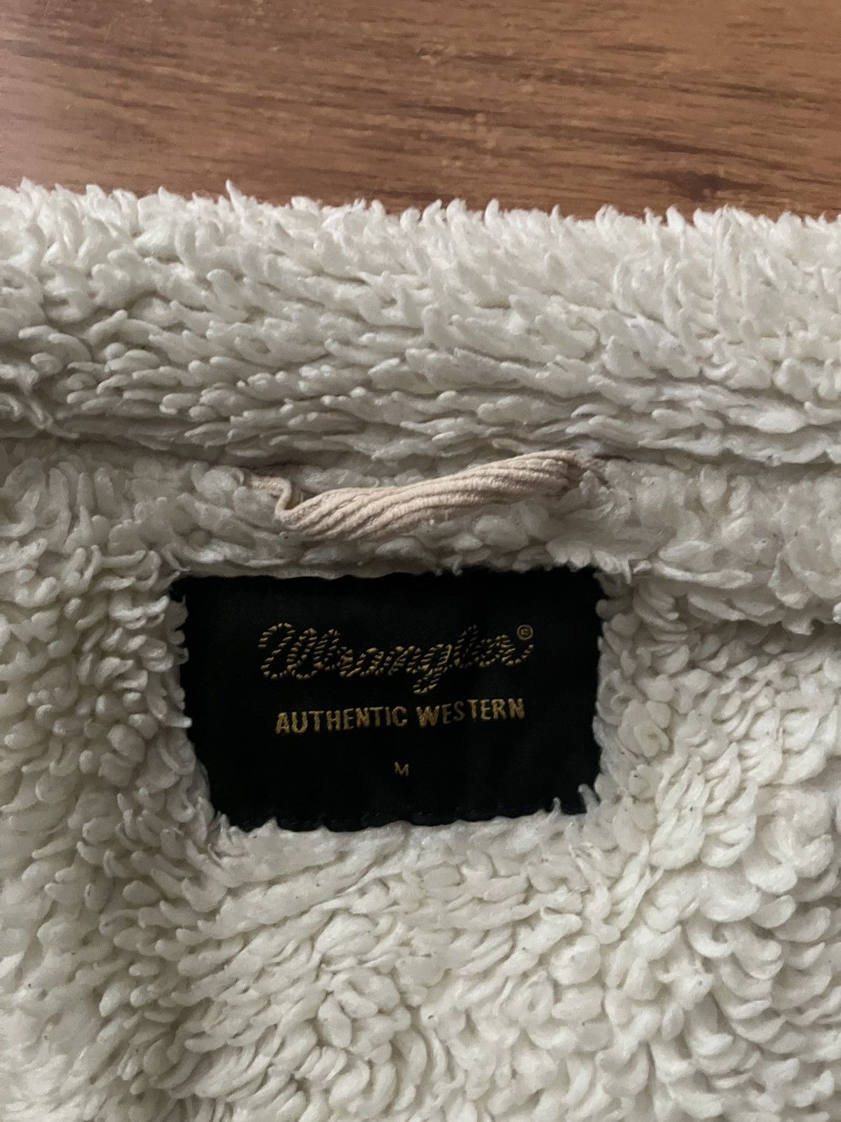 Vintage × Wrangler Beige Warm Wrangler Sherpa Jacket Winter Corduroy Vintage Size M / US 6-8 / IT 42-44 - 5 Thumbnail