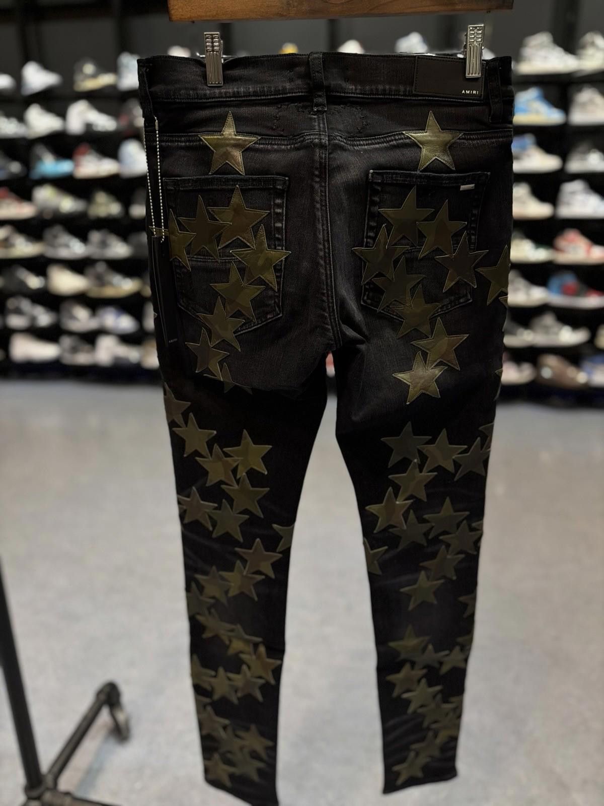 Amiri Size 31 Amiri Chemist Black Green Jeans 100% Authentic NEW Size US 31 - 8 Thumbnail