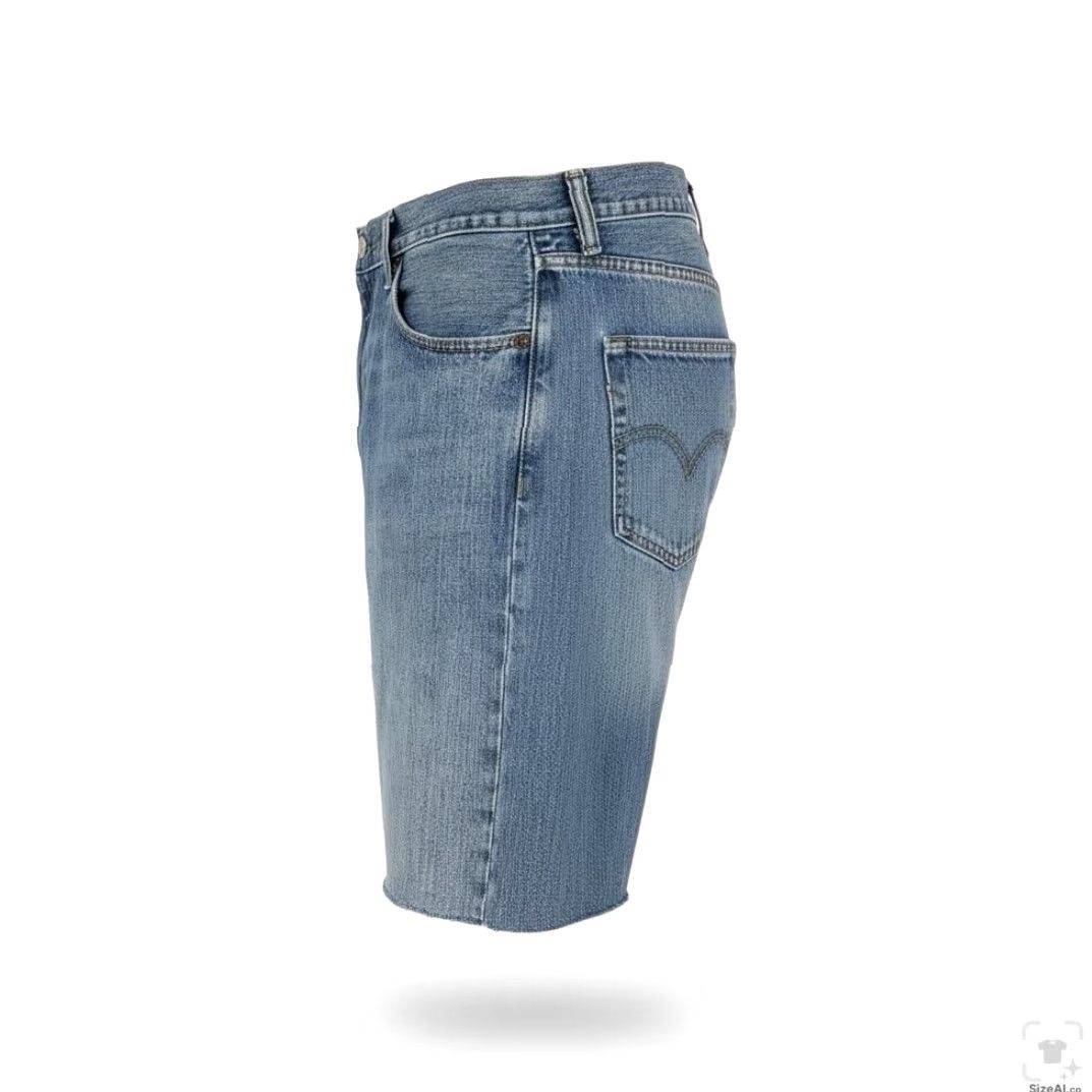 Denime Levi Strauss & Co. 505 Mens Denim Cutoff Shorts Frayed Hem W40 L32 Blue Jeans Cotton Bermuda Casual Vintage: No Size US 40 / EU 56 - 3 Thumbnail