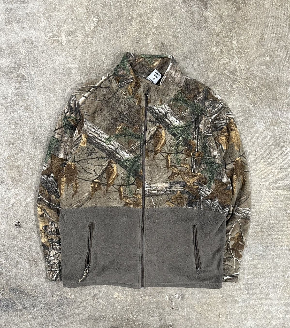 Realtree Crazy Y2K 00s Realtree Camoflauge Zip Up Jacket Size US L / EU 52-54 / 3 - 1 Thumbnail