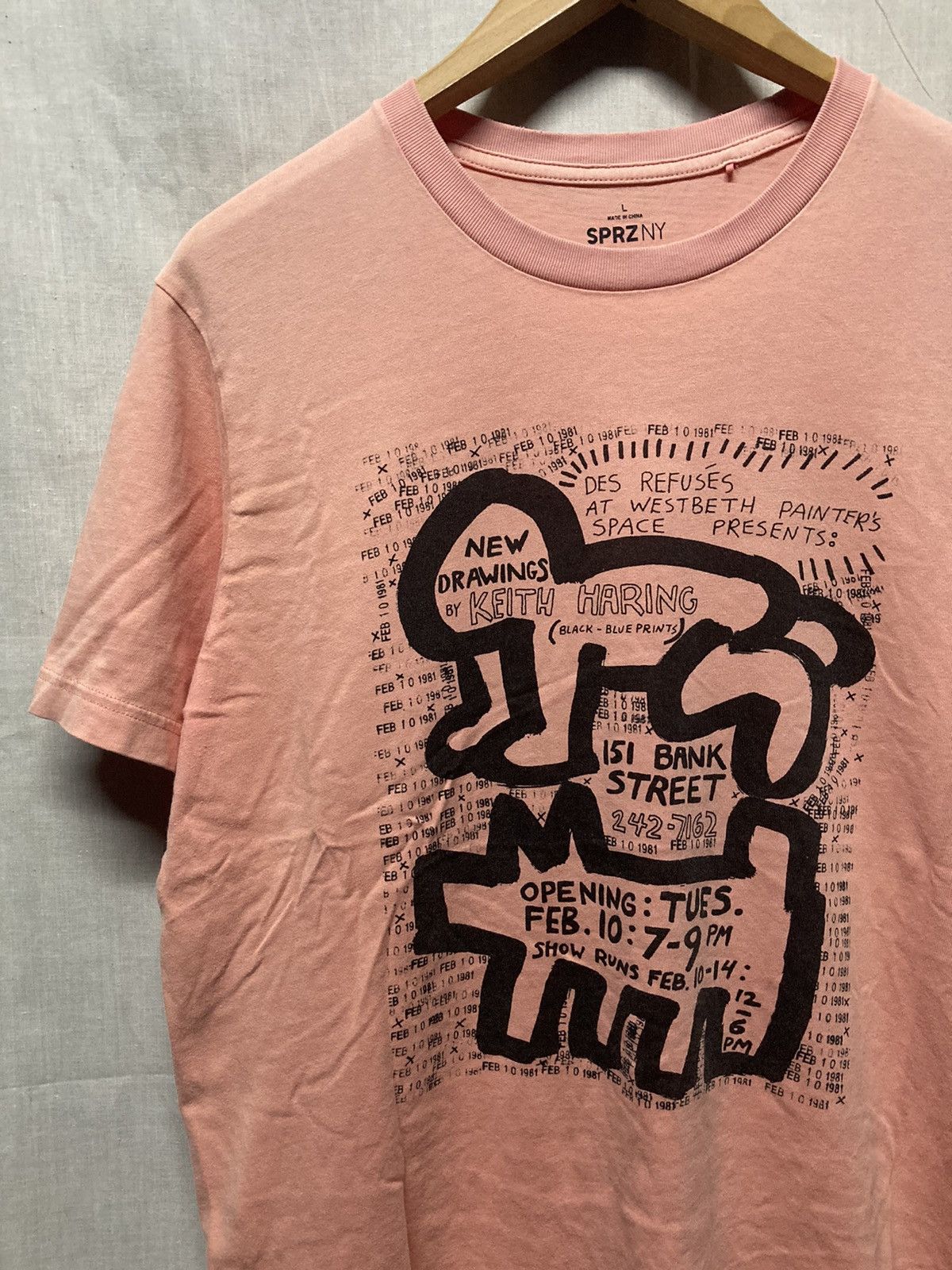 Keith Haring × Uniqlo Uniqlo x Keith Haring Pink Tee Size US L / EU 52-54 / 3 - 2 Thumbnail