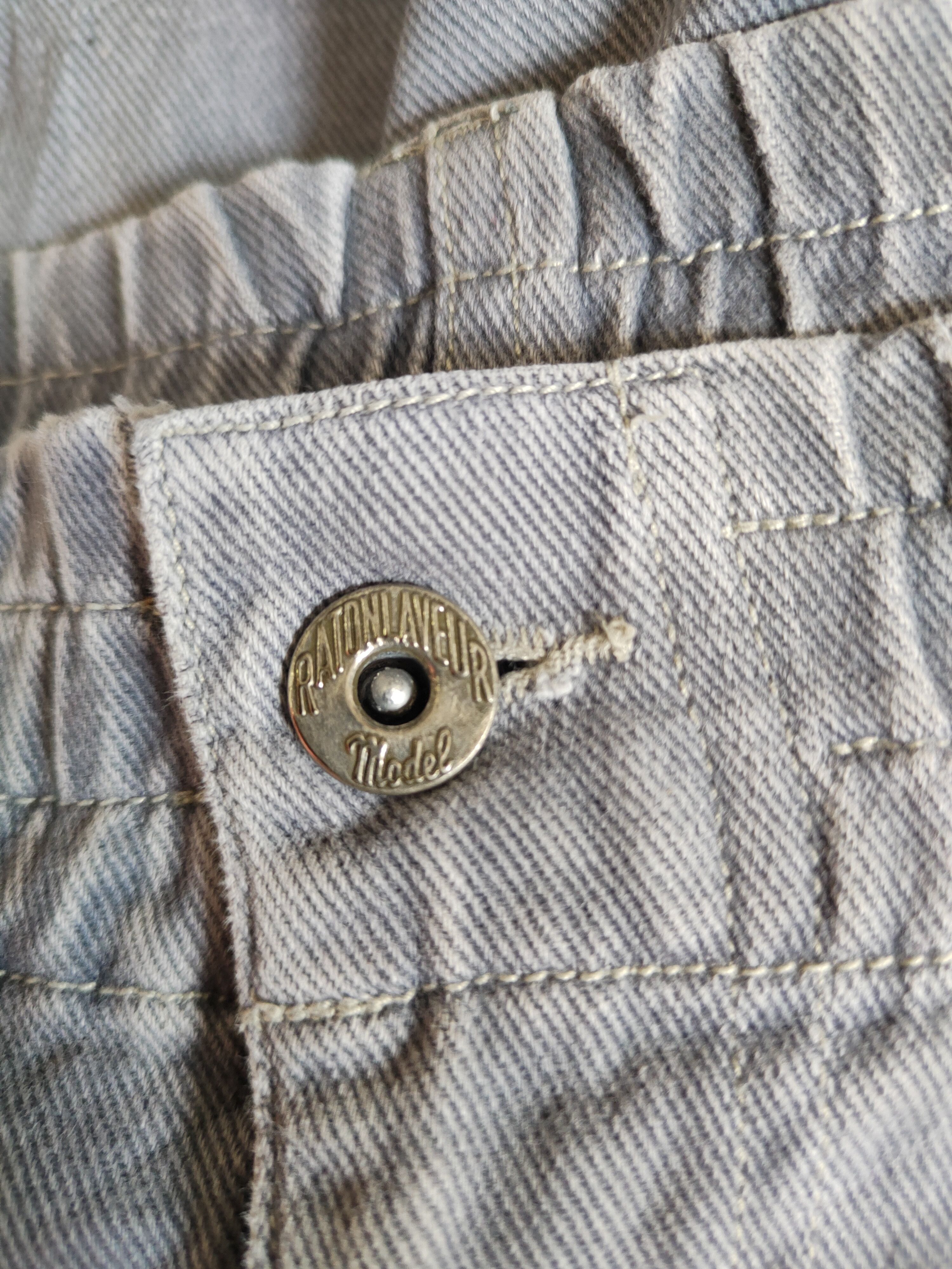 Japanese Brand Raton Laveur Blue Faded Distressed Cargo Pants N#S006 Size US 40 / EU 56 - 16 Thumbnail