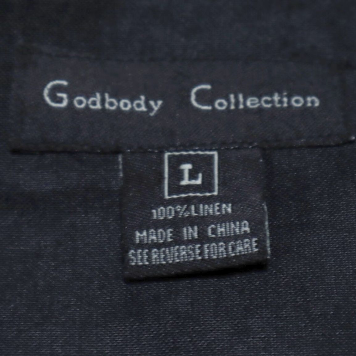 Vintage **Black Godbody Cuban Linen Solid Button Up Shirt Men's L** User: **Black Godbody Cuban Linen Solid Button Up Shirt Men's L** Size US L / EU 52-54 / 3 - 5 Thumbnail