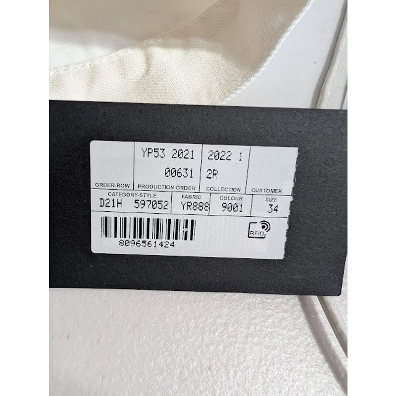 Saint Laurent Paris o1rshd1 Jeans in White Size US 34 / EU 50 - 23 Thumbnail