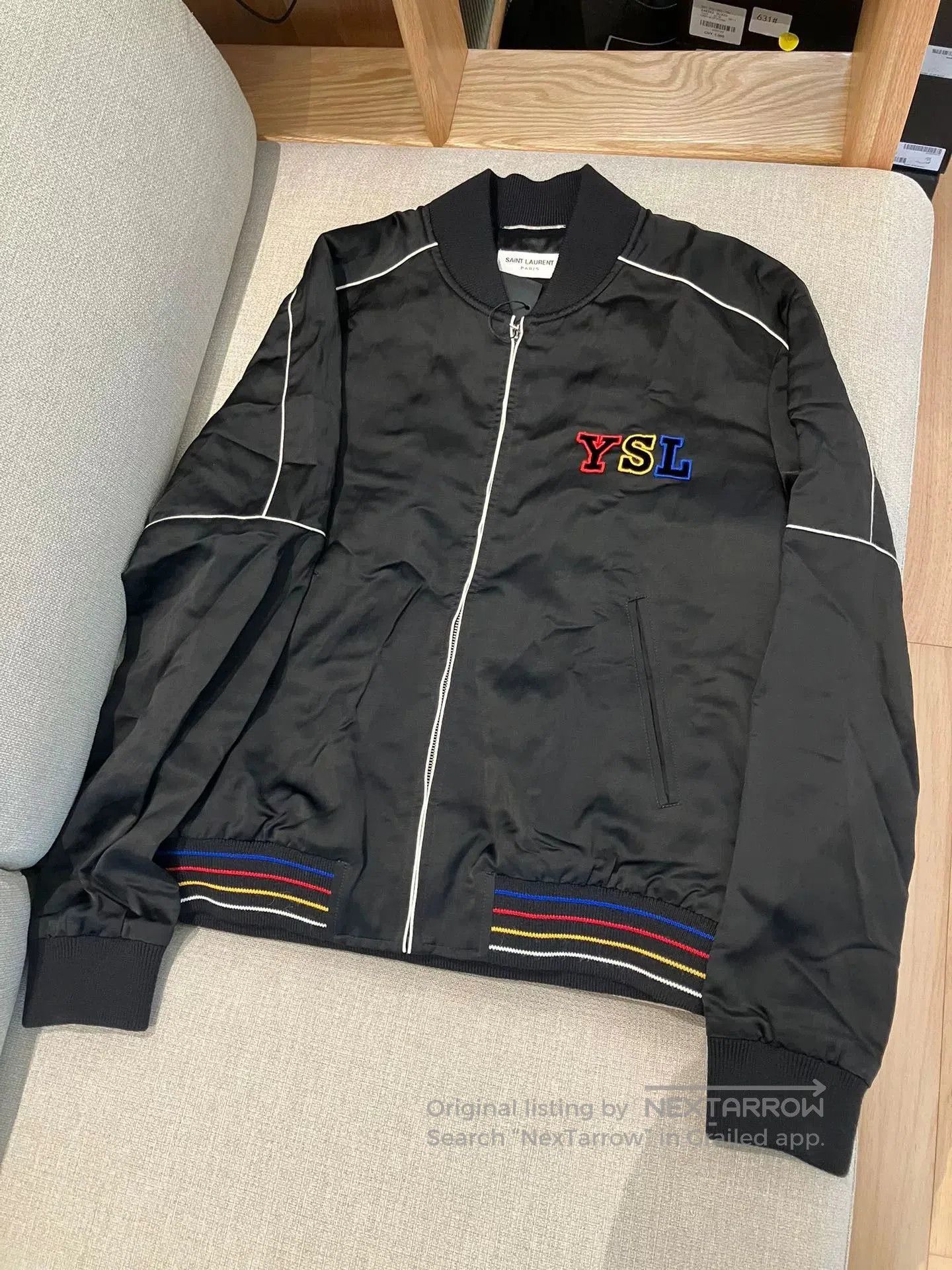 Saint Laurent Paris Saint Laurent Teddy Black Bomber Jacket. Size US S / EU 44-46 / 1 - 2 Thumbnail