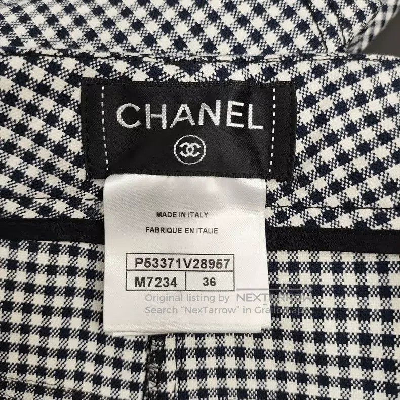 Chanel Chanel Cotton trousers Size 24" / US 00 / IT 34 - 4 Thumbnail