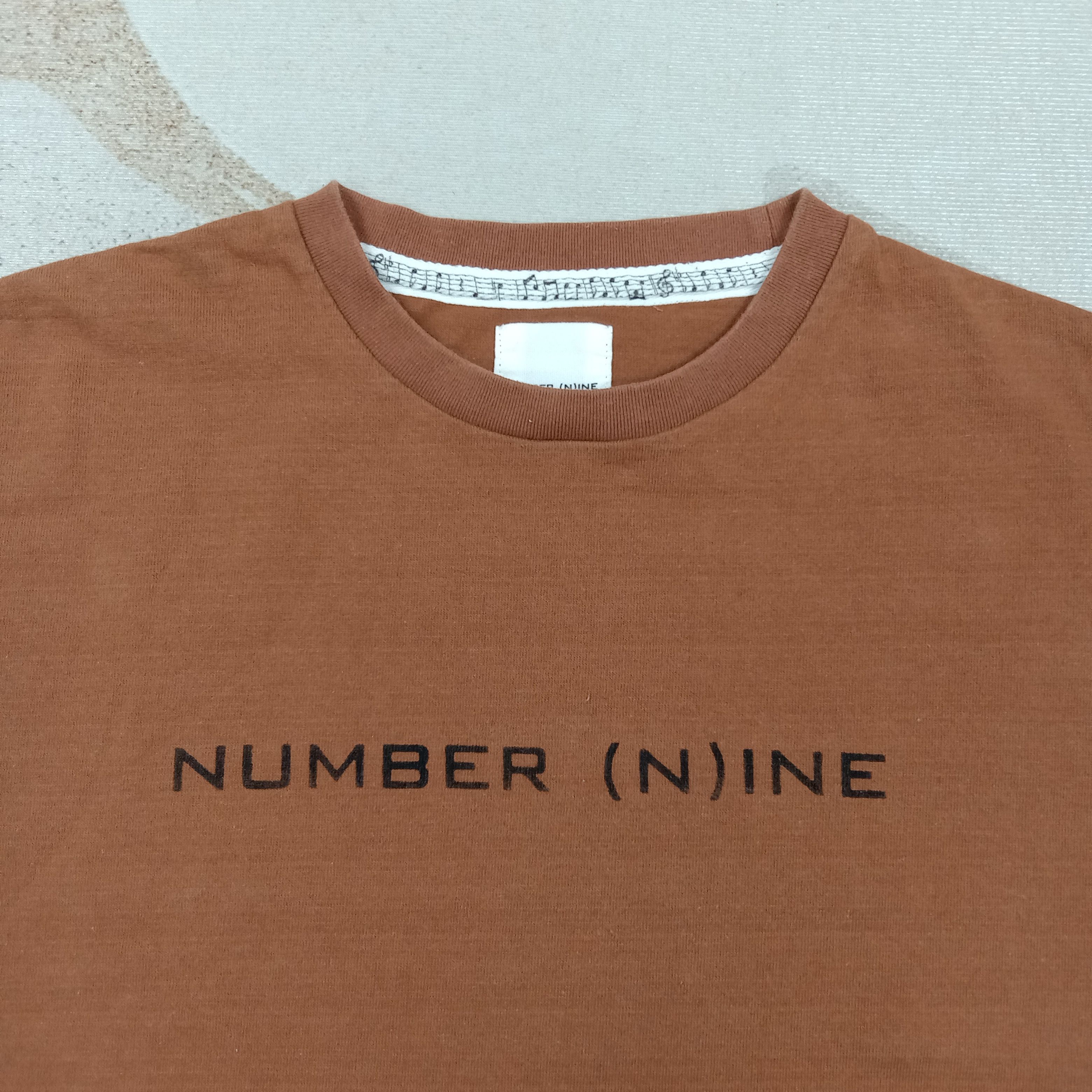 Number (N)ine Number Nine Japanese Streetwear Tshirt C276N63 Size US L / EU 52-54 / 3 - 2 Thumbnail