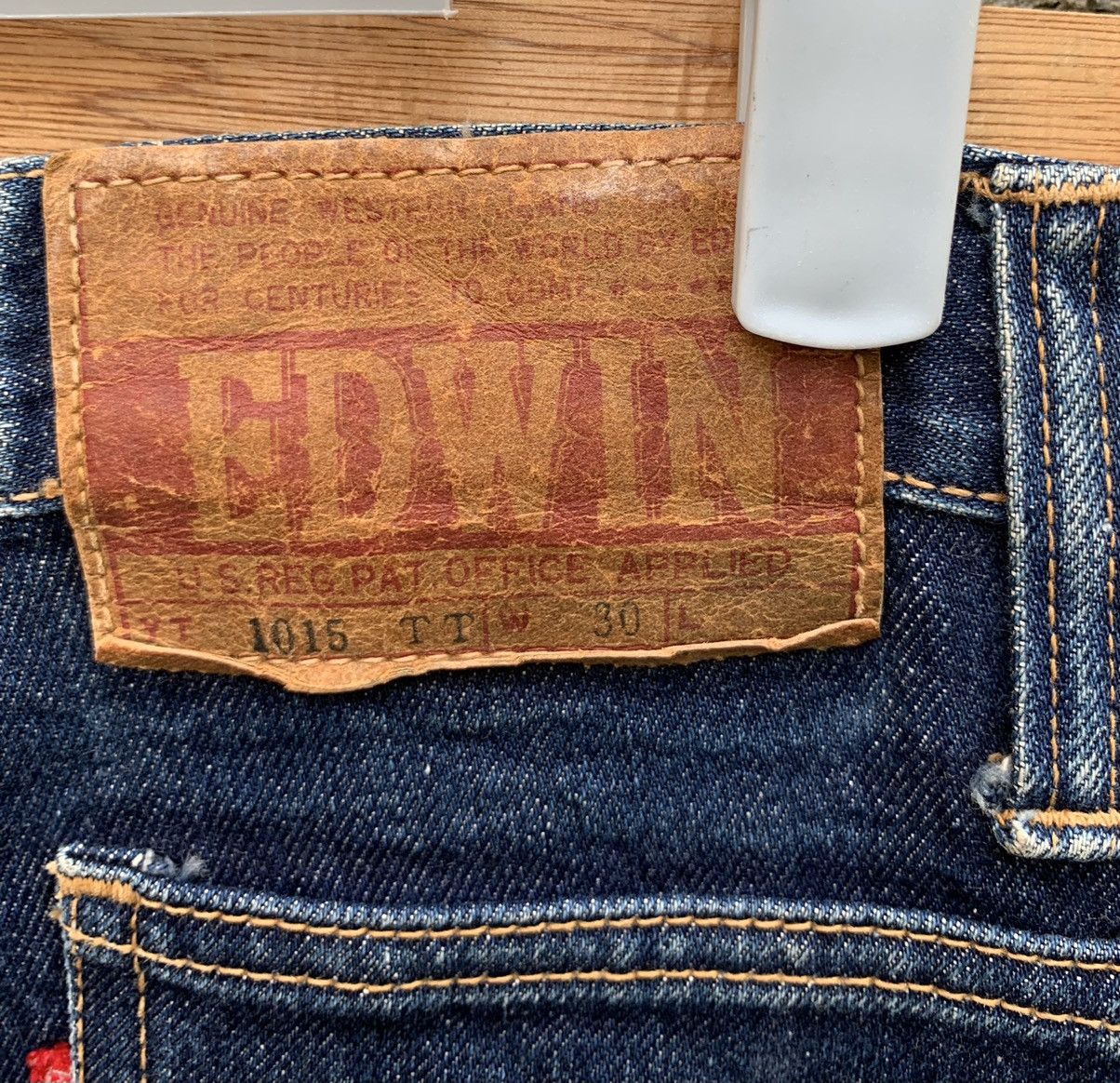Edwin × Vintage Vintage Edwin Super Flare Bush Pant Bell Bottom Denim Size US 28 / EU 44 - 12 Thumbnail