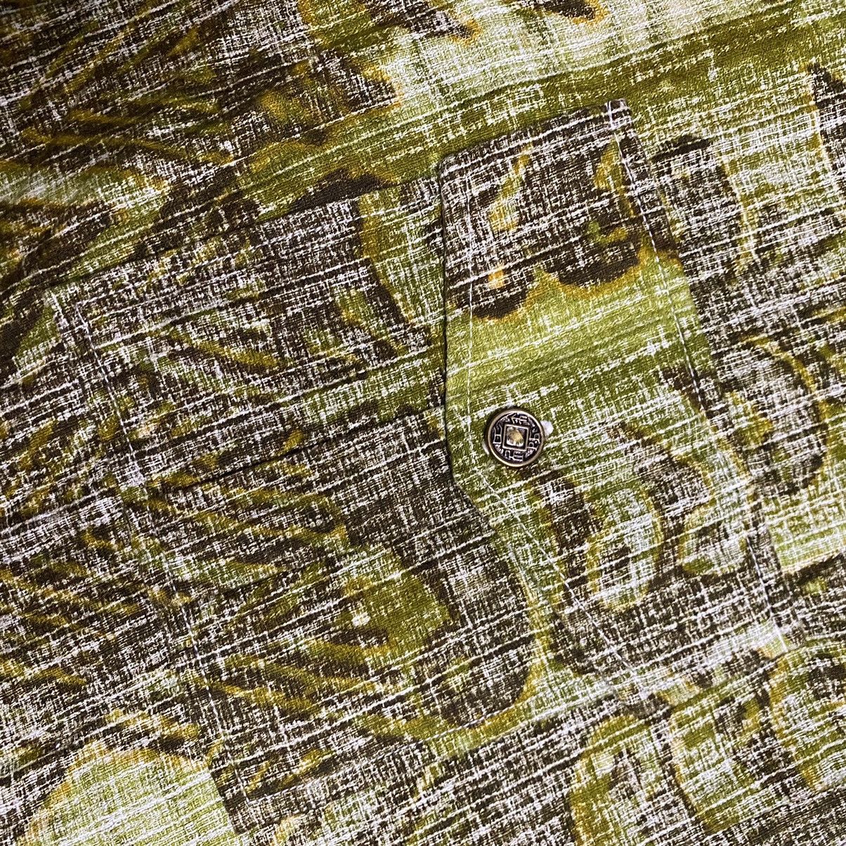 Vintage Kai Nani Made in Hawaii 4pocket metal button shirt Size US M / EU 48-50 / 2 - 11 Thumbnail