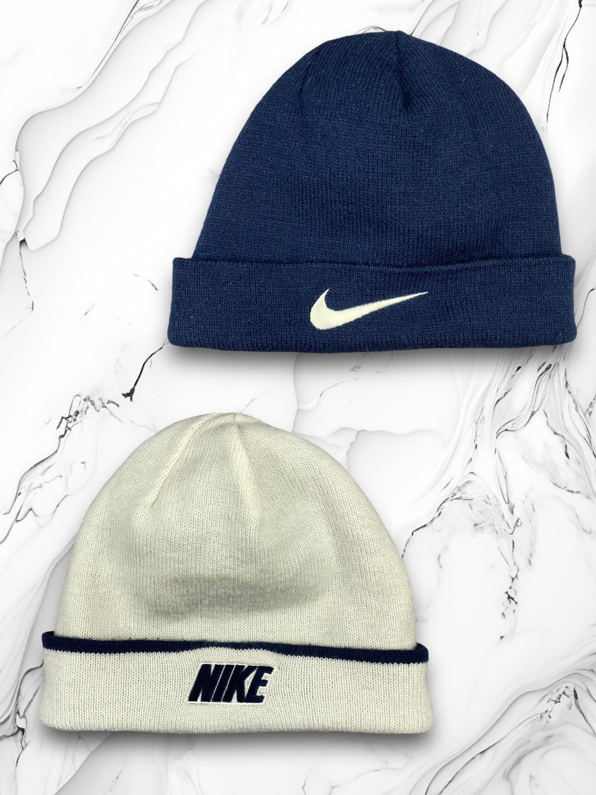 Nike Vintage Nike Double Sided Drill Hype Hat Snow hats Size ONE SIZE - 1 Thumbnail