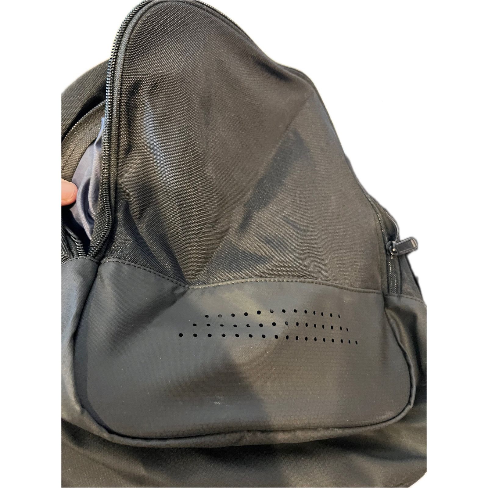 Adidas Adidas Defender Medium 20"x12"x10" Black Duffel Gym Bag Size ONE SIZE - 3 Thumbnail