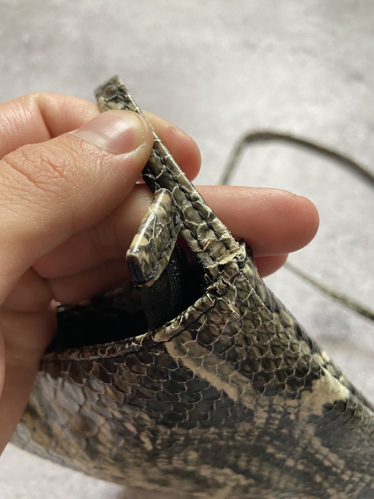 Vivienne Westwood Vivienne Westwood Snake Skin Orb Crossbody Bag Size ONE SIZE - 9 Thumbnail