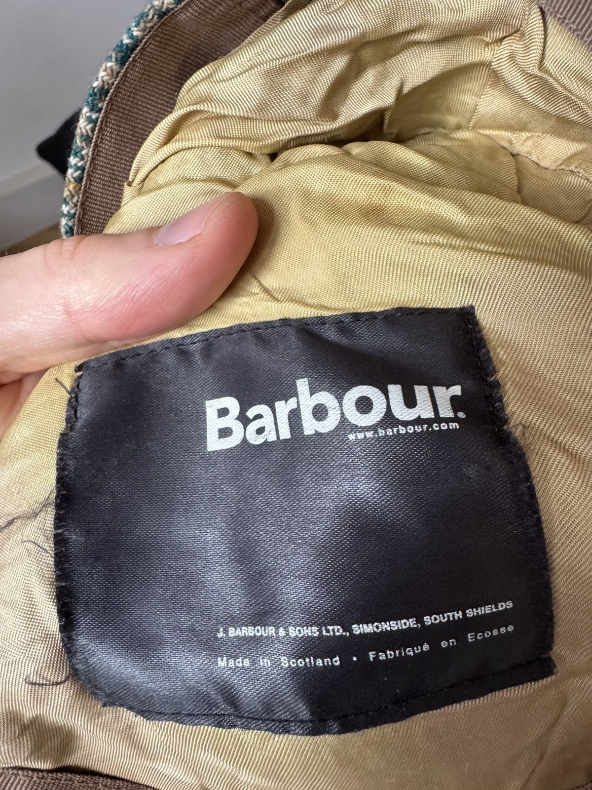 Barbour Barbour Vintage Wool Beret Cap Casual Plaid Rare Old Money Size ONE SIZE - 5 Thumbnail